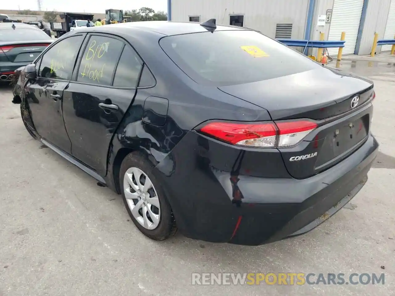 3 Photograph of a damaged car JTDEPMAE5MJ168834 TOYOTA COROLLA 2021