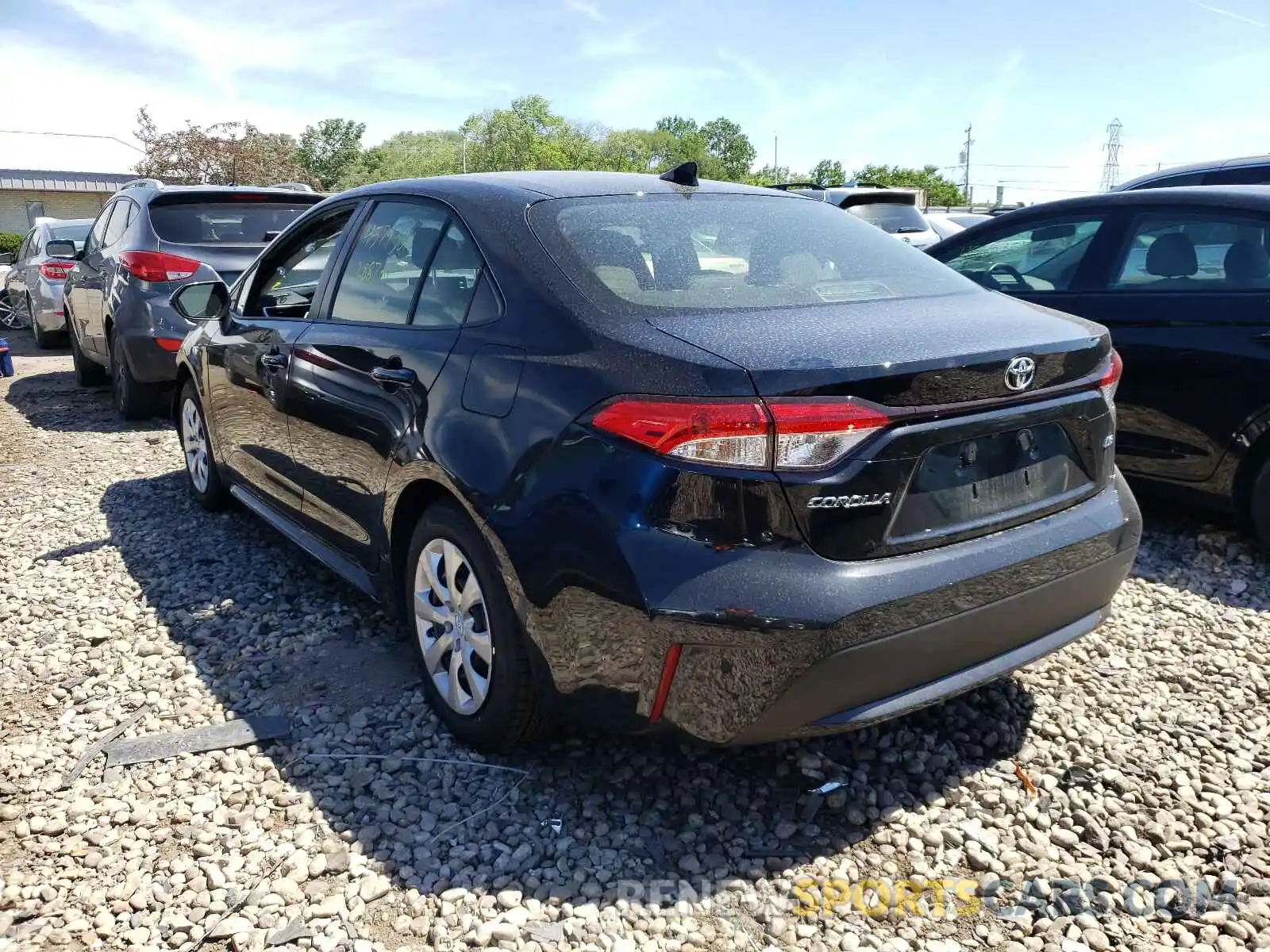 3 Photograph of a damaged car JTDEPMAE5MJ169482 TOYOTA COROLLA 2021