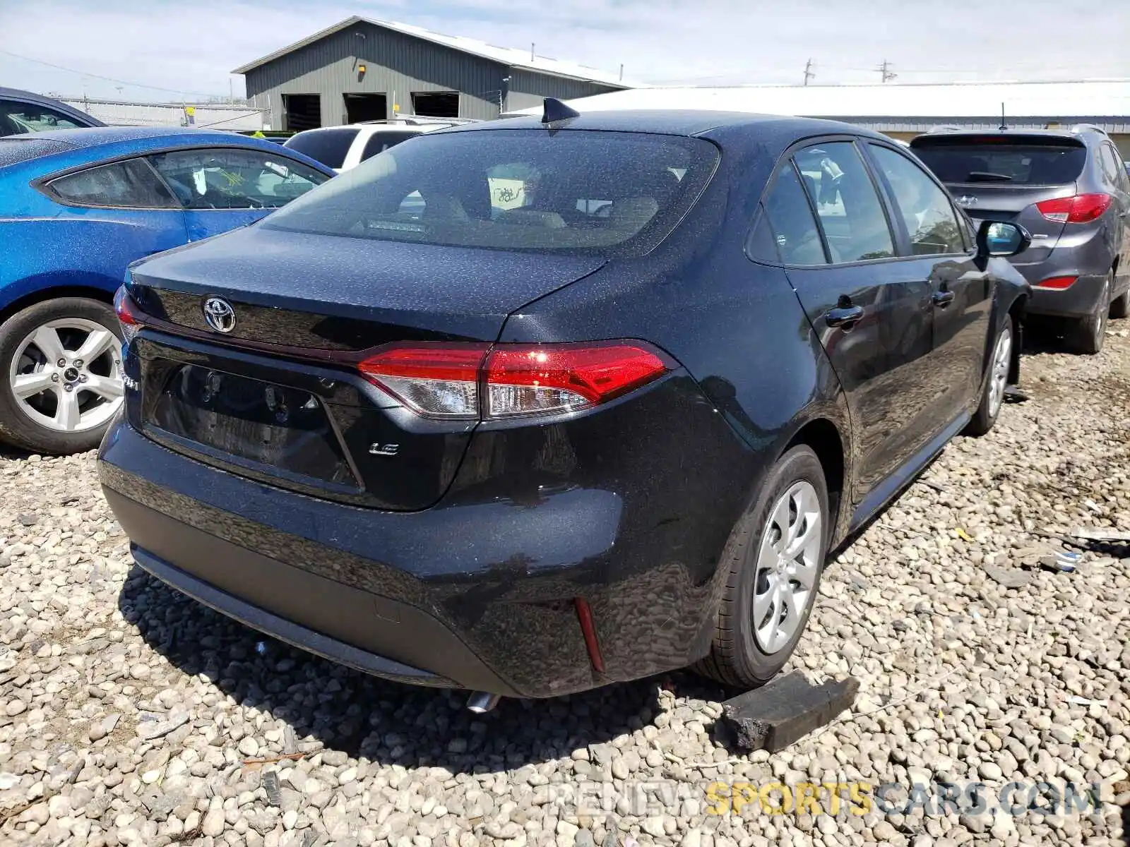 4 Photograph of a damaged car JTDEPMAE5MJ169482 TOYOTA COROLLA 2021