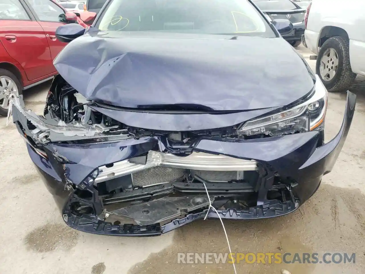 9 Photograph of a damaged car JTDEPMAE5MJ170678 TOYOTA COROLLA 2021