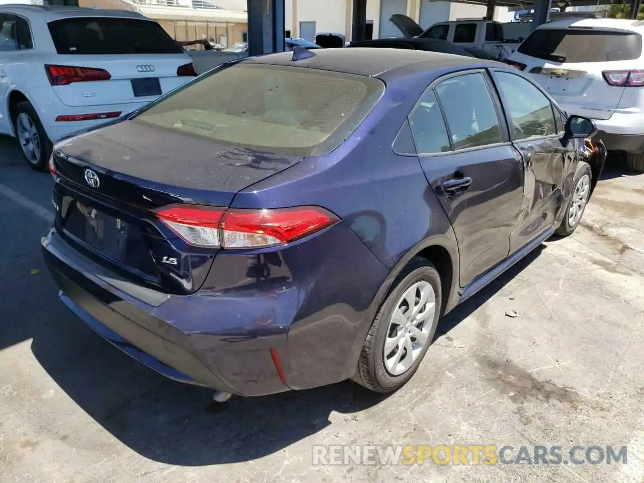 4 Photograph of a damaged car JTDEPMAE5MJ170762 TOYOTA COROLLA 2021