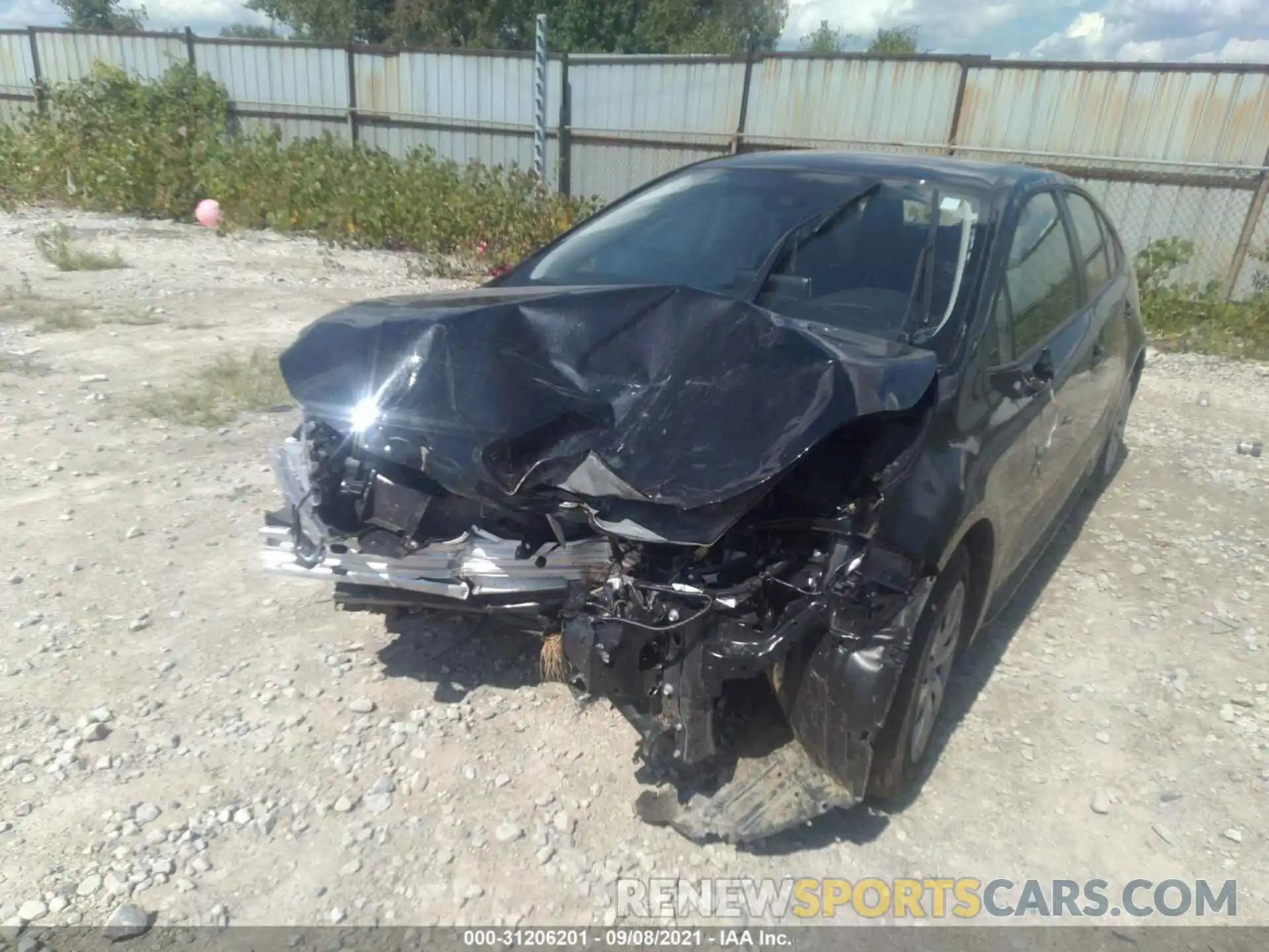 6 Photograph of a damaged car JTDEPMAE5MJ171474 TOYOTA COROLLA 2021