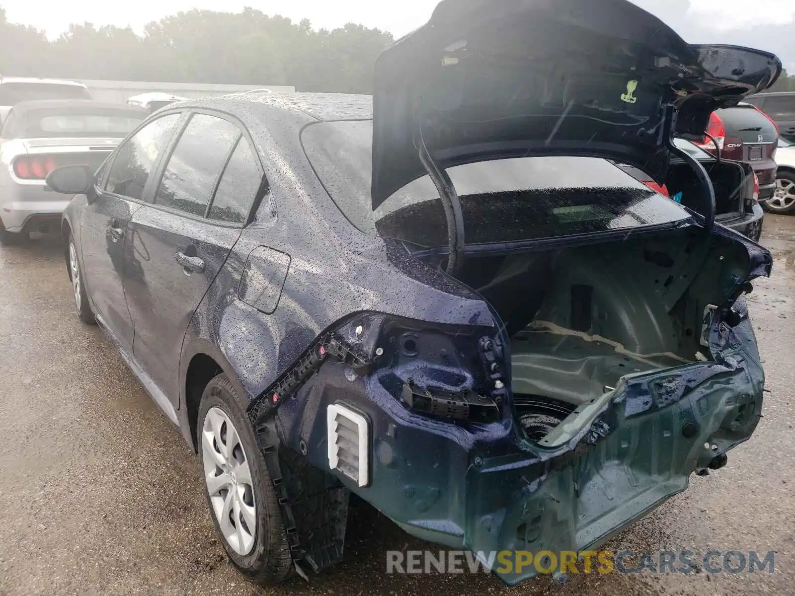 3 Photograph of a damaged car JTDEPMAE5MJ171877 TOYOTA COROLLA 2021