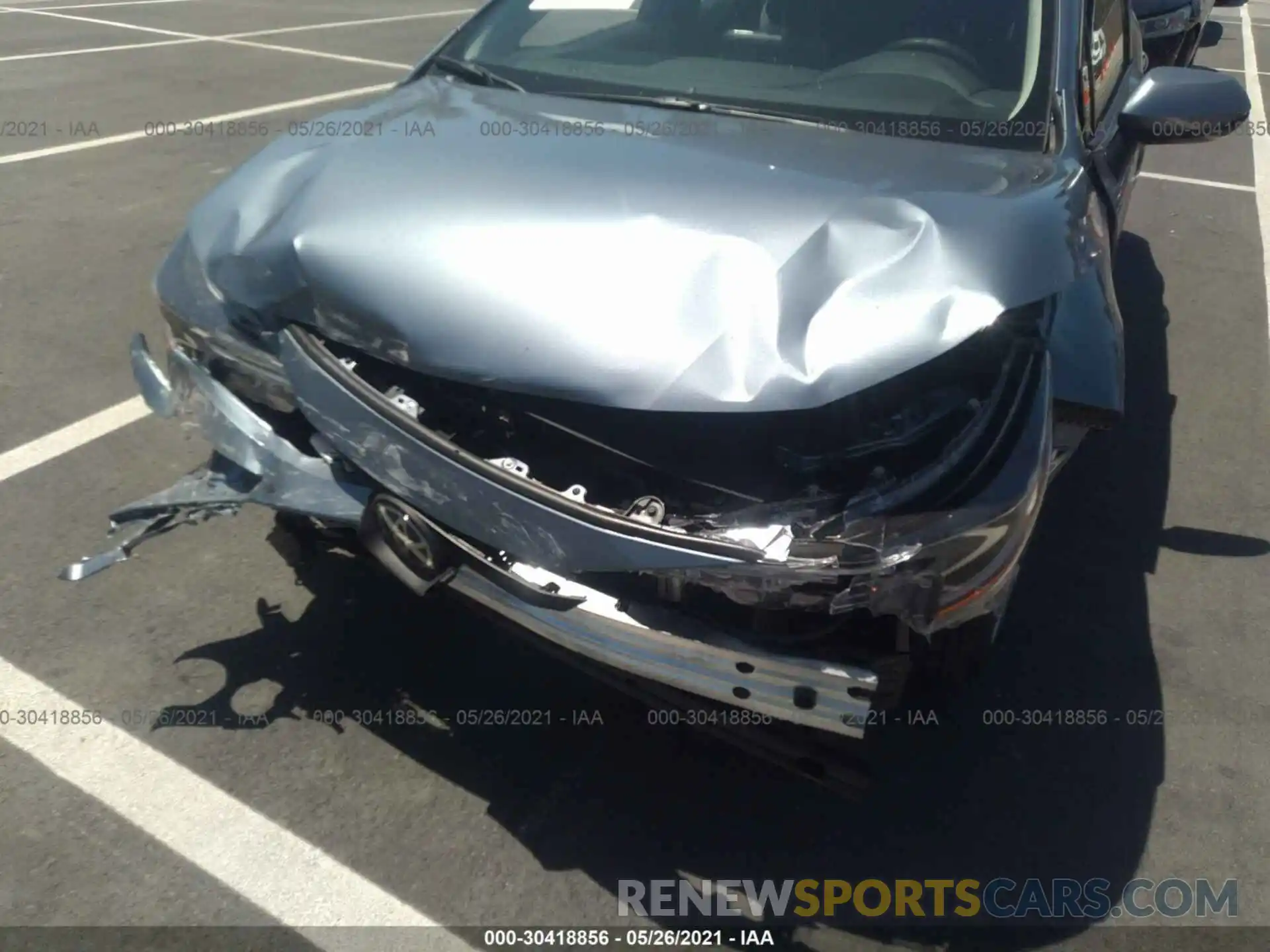 6 Photograph of a damaged car JTDEPMAE5MJ173628 TOYOTA COROLLA 2021