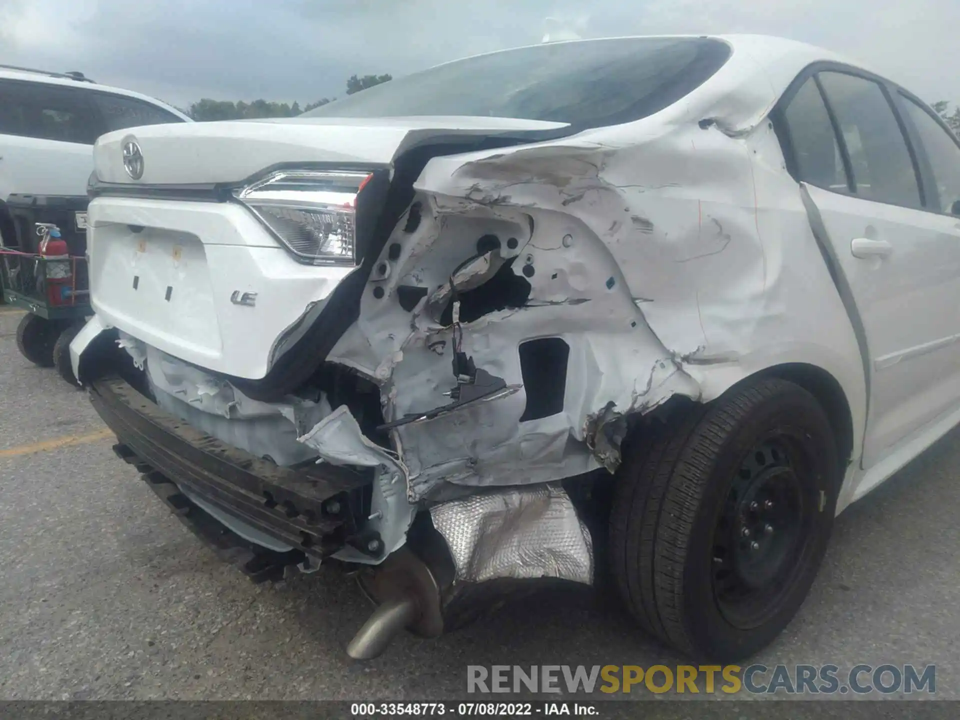 6 Photograph of a damaged car JTDEPMAE5MJ174889 TOYOTA COROLLA 2021