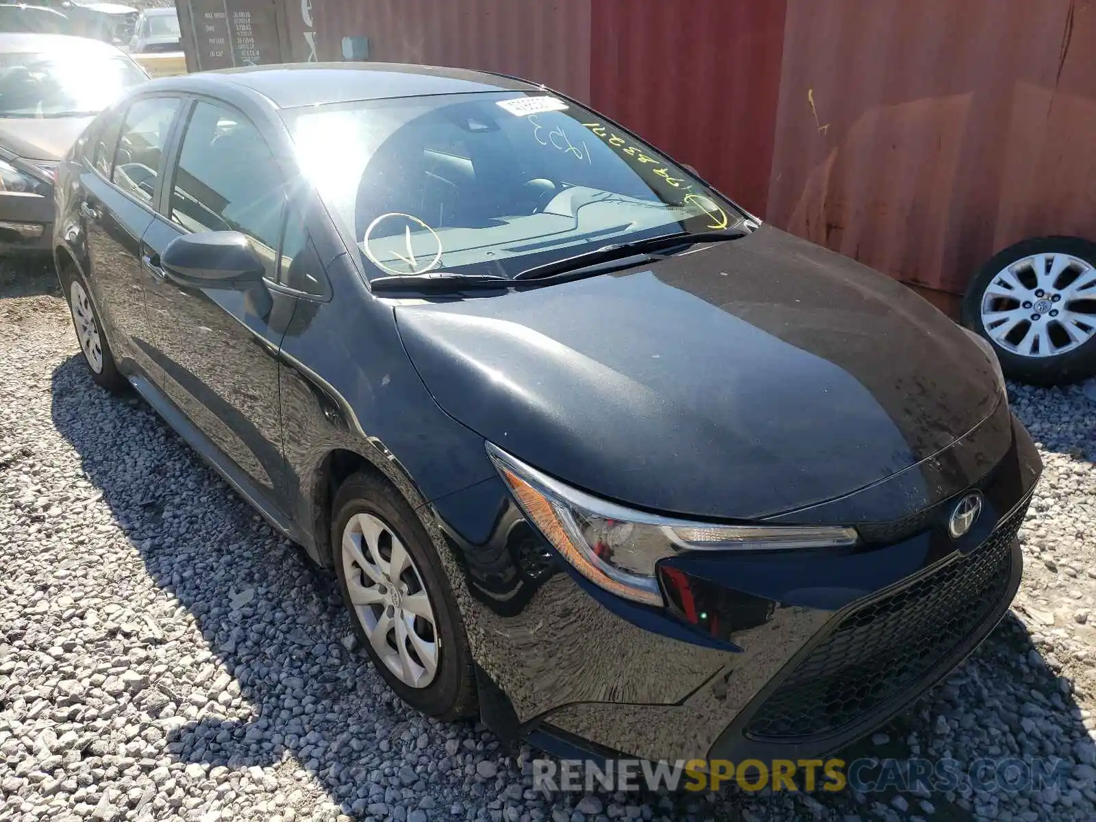 1 Photograph of a damaged car JTDEPMAE5MJ176691 TOYOTA COROLLA 2021