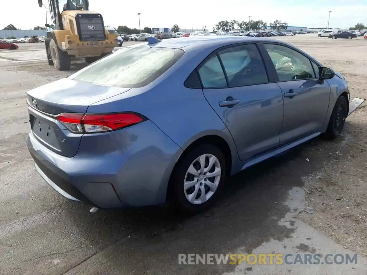 4 Photograph of a damaged car JTDEPMAE5MJ178022 TOYOTA COROLLA 2021