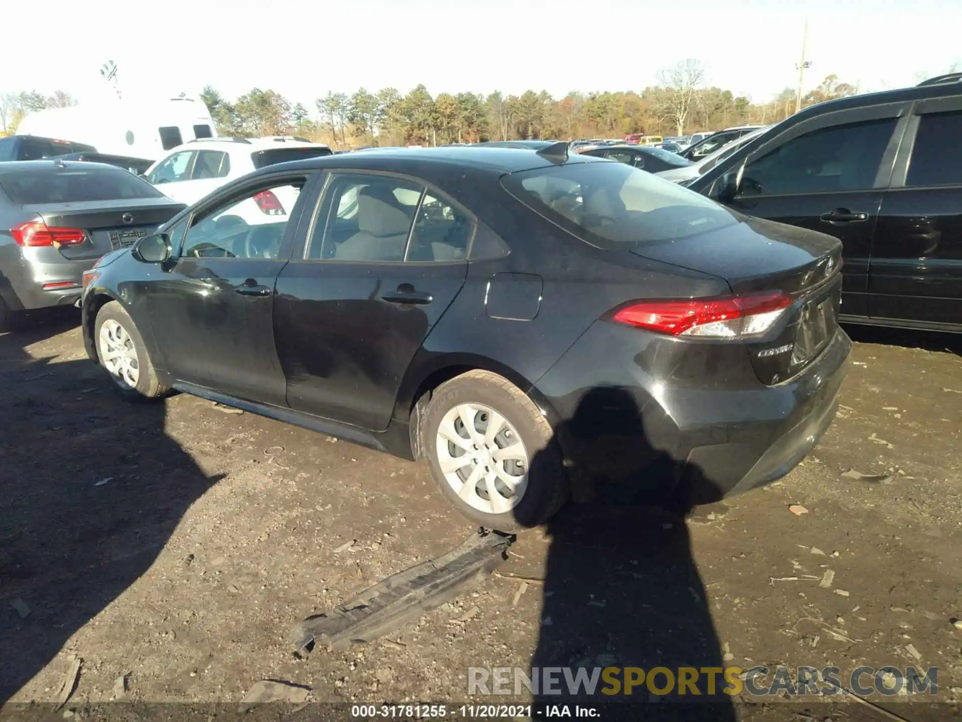 3 Photograph of a damaged car JTDEPMAE5MJ178781 TOYOTA COROLLA 2021