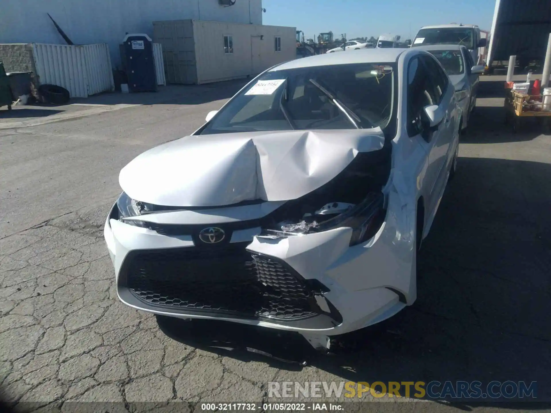 6 Photograph of a damaged car JTDEPMAE5MJ179414 TOYOTA COROLLA 2021