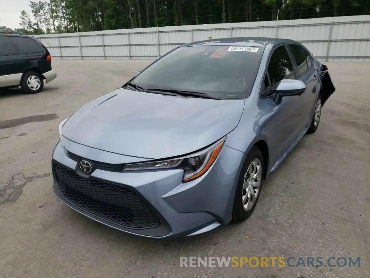 2 Photograph of a damaged car JTDEPMAE5MJ181647 TOYOTA COROLLA 2021