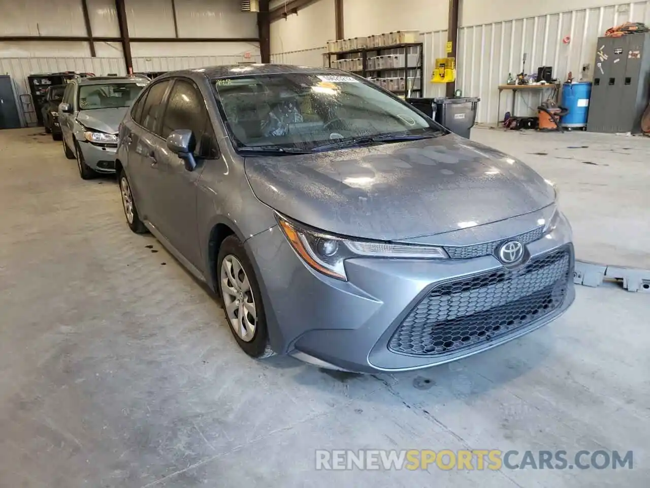 1 Photograph of a damaged car JTDEPMAE5MJ182118 TOYOTA COROLLA 2021