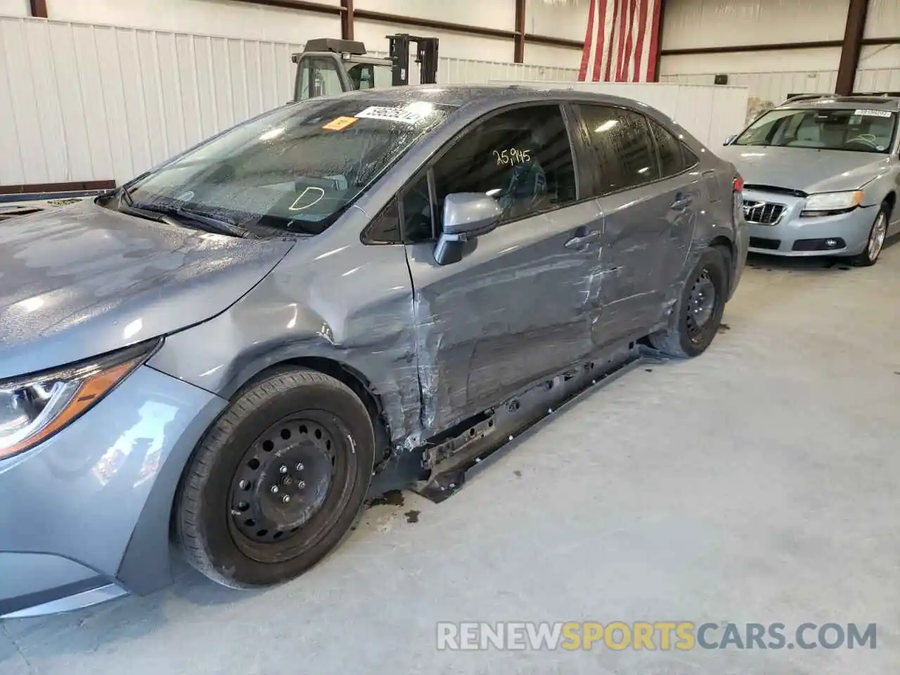 9 Photograph of a damaged car JTDEPMAE5MJ182118 TOYOTA COROLLA 2021