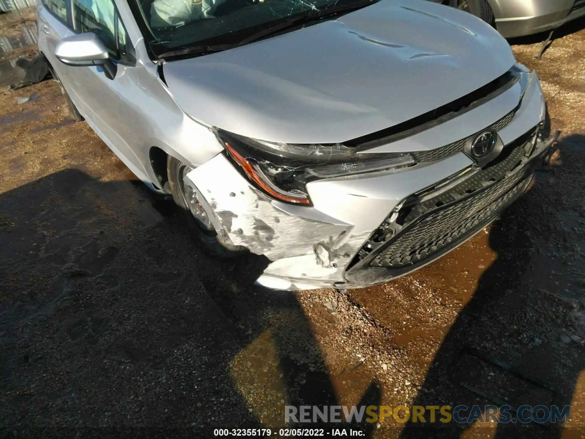 6 Photograph of a damaged car JTDEPMAE5MJ182197 TOYOTA COROLLA 2021