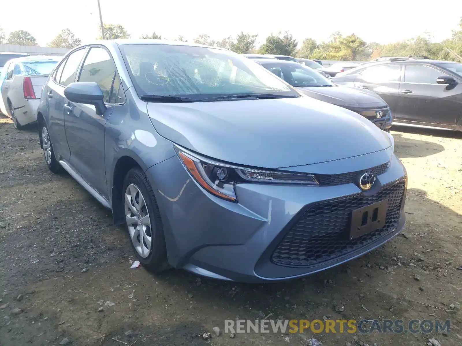 1 Photograph of a damaged car JTDEPMAE5MJ182698 TOYOTA COROLLA 2021