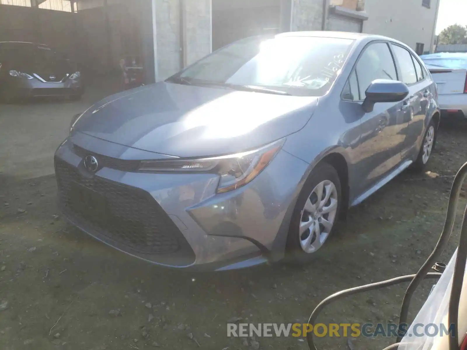 2 Photograph of a damaged car JTDEPMAE5MJ182698 TOYOTA COROLLA 2021