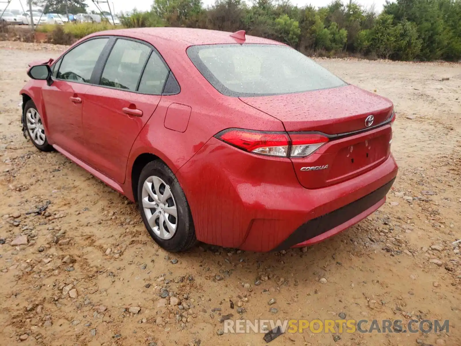 3 Photograph of a damaged car JTDEPMAE5MJ184743 TOYOTA COROLLA 2021