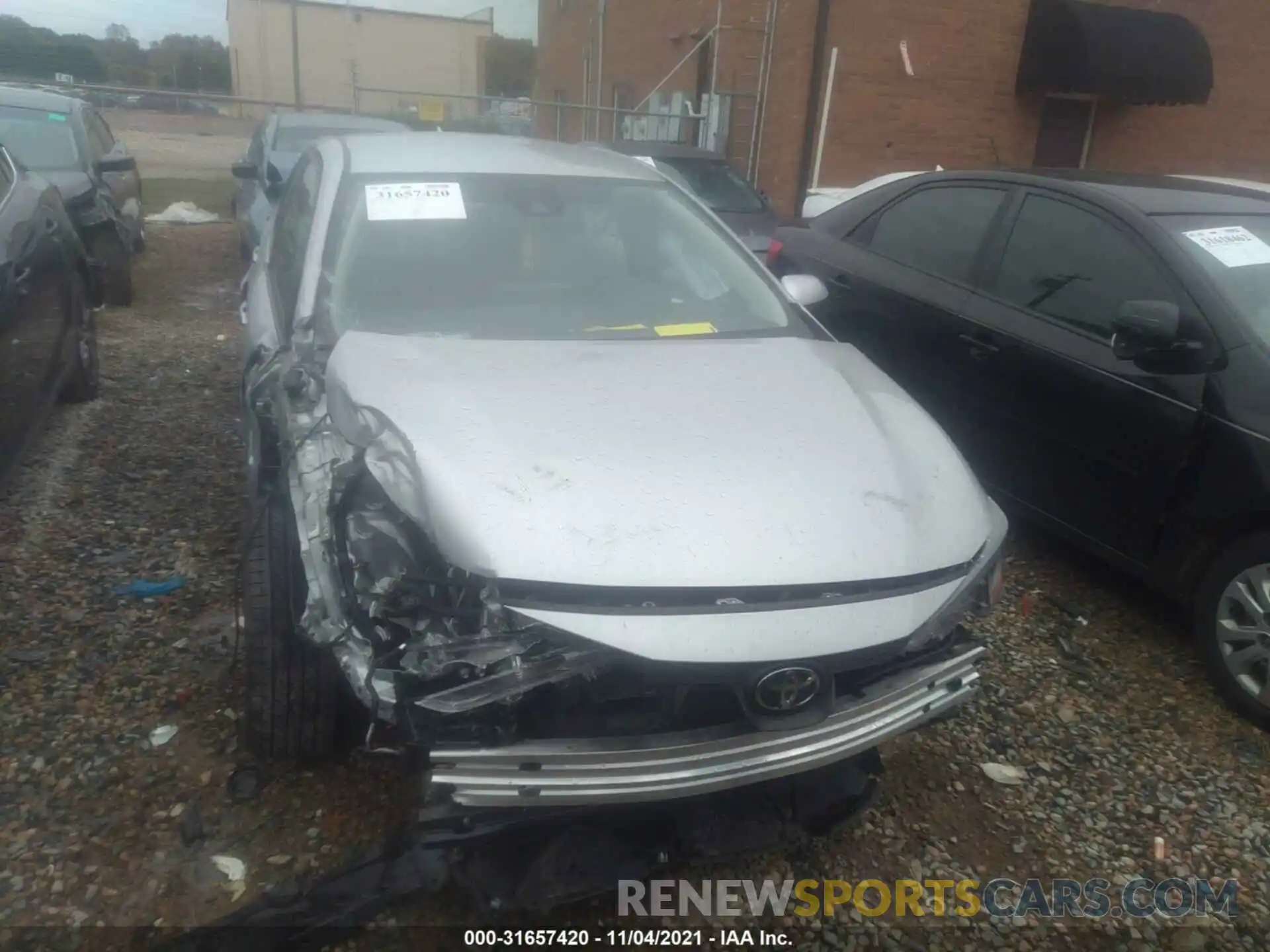 6 Photograph of a damaged car JTDEPMAE5MJ187951 TOYOTA COROLLA 2021