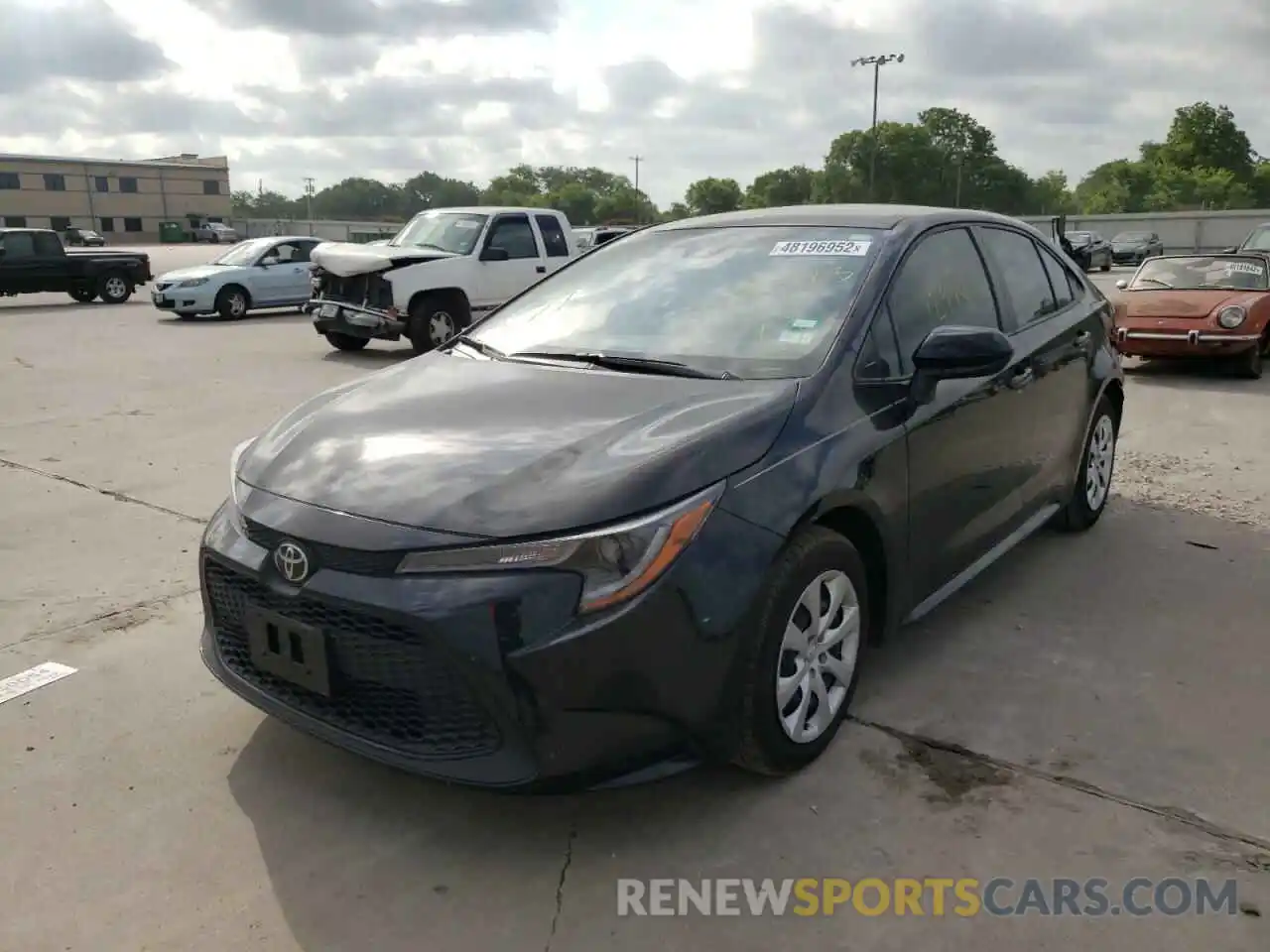 2 Photograph of a damaged car JTDEPMAE5MJ190123 TOYOTA COROLLA 2021