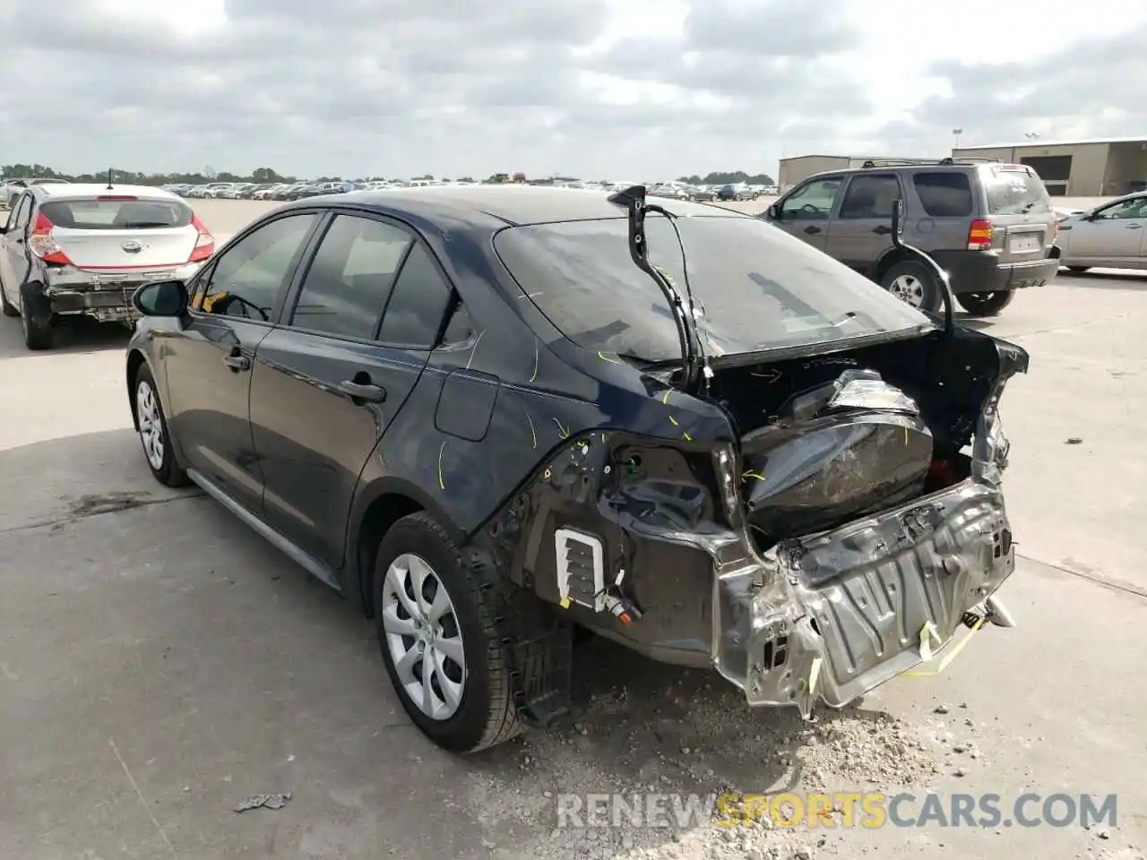 9 Photograph of a damaged car JTDEPMAE5MJ190123 TOYOTA COROLLA 2021