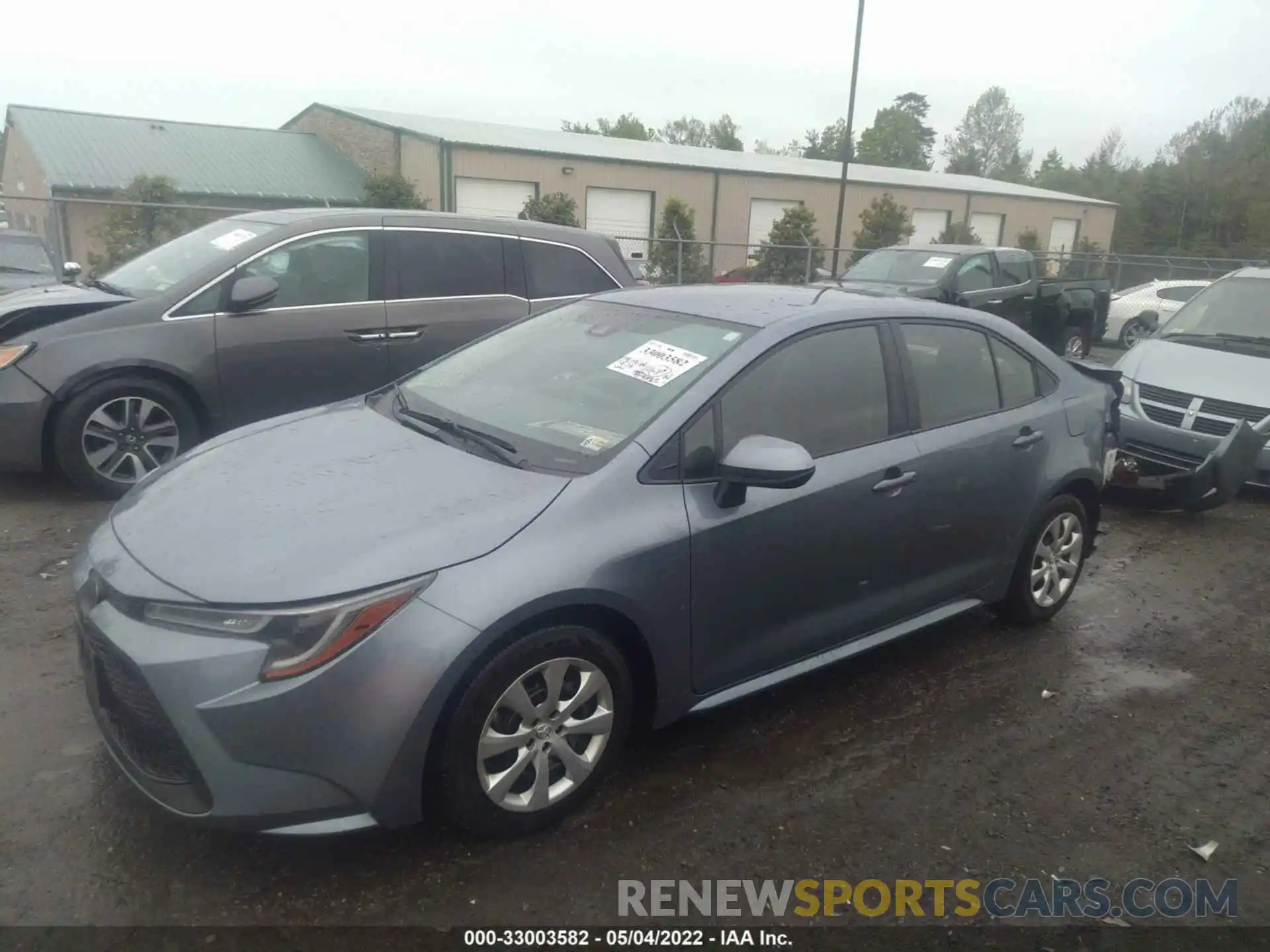 2 Photograph of a damaged car JTDEPMAE6MJ117438 TOYOTA COROLLA 2021