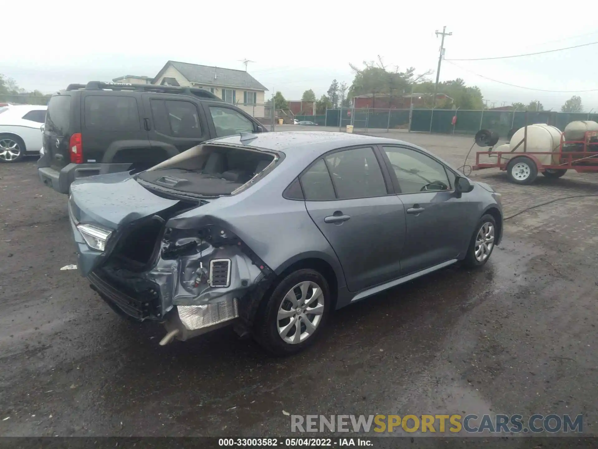 4 Photograph of a damaged car JTDEPMAE6MJ117438 TOYOTA COROLLA 2021