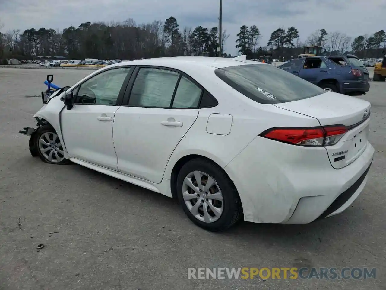 2 Photograph of a damaged car JTDEPMAE6MJ118315 TOYOTA COROLLA 2021