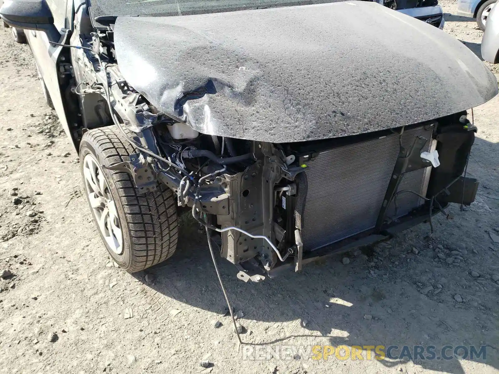 9 Photograph of a damaged car JTDEPMAE6MJ120338 TOYOTA COROLLA 2021