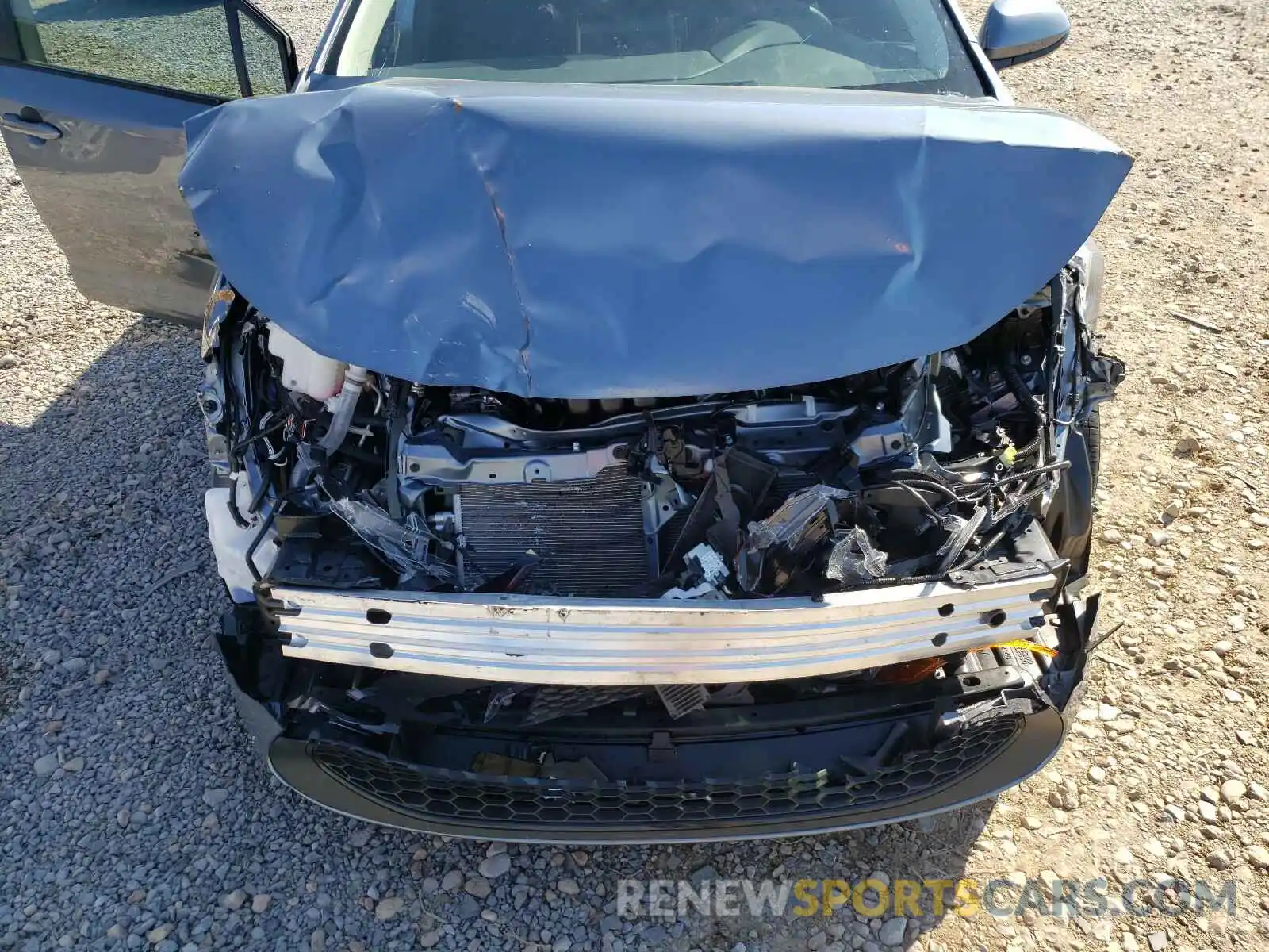 9 Photograph of a damaged car JTDEPMAE6MJ121098 TOYOTA COROLLA 2021