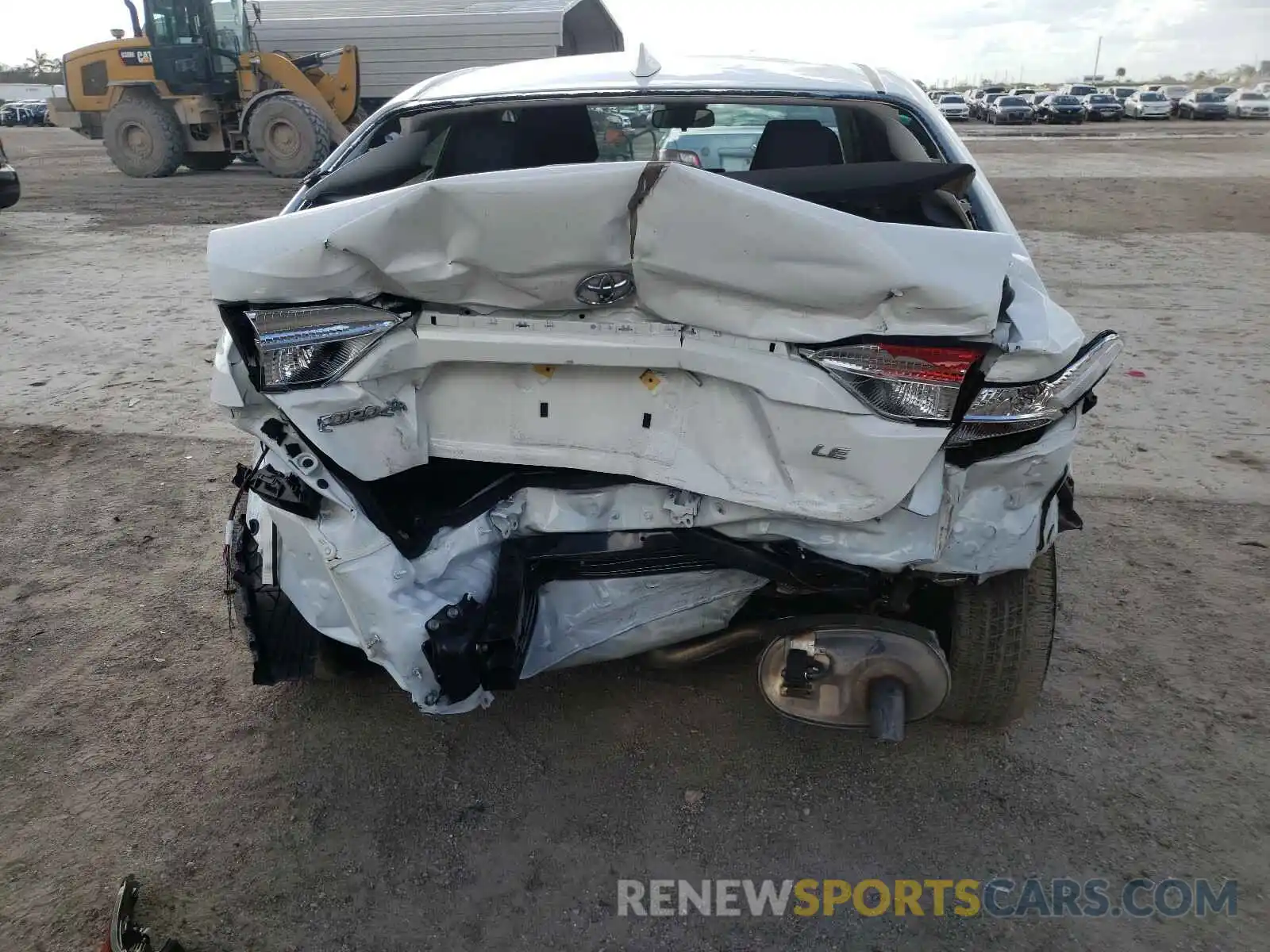 9 Photograph of a damaged car JTDEPMAE6MJ121179 TOYOTA COROLLA 2021