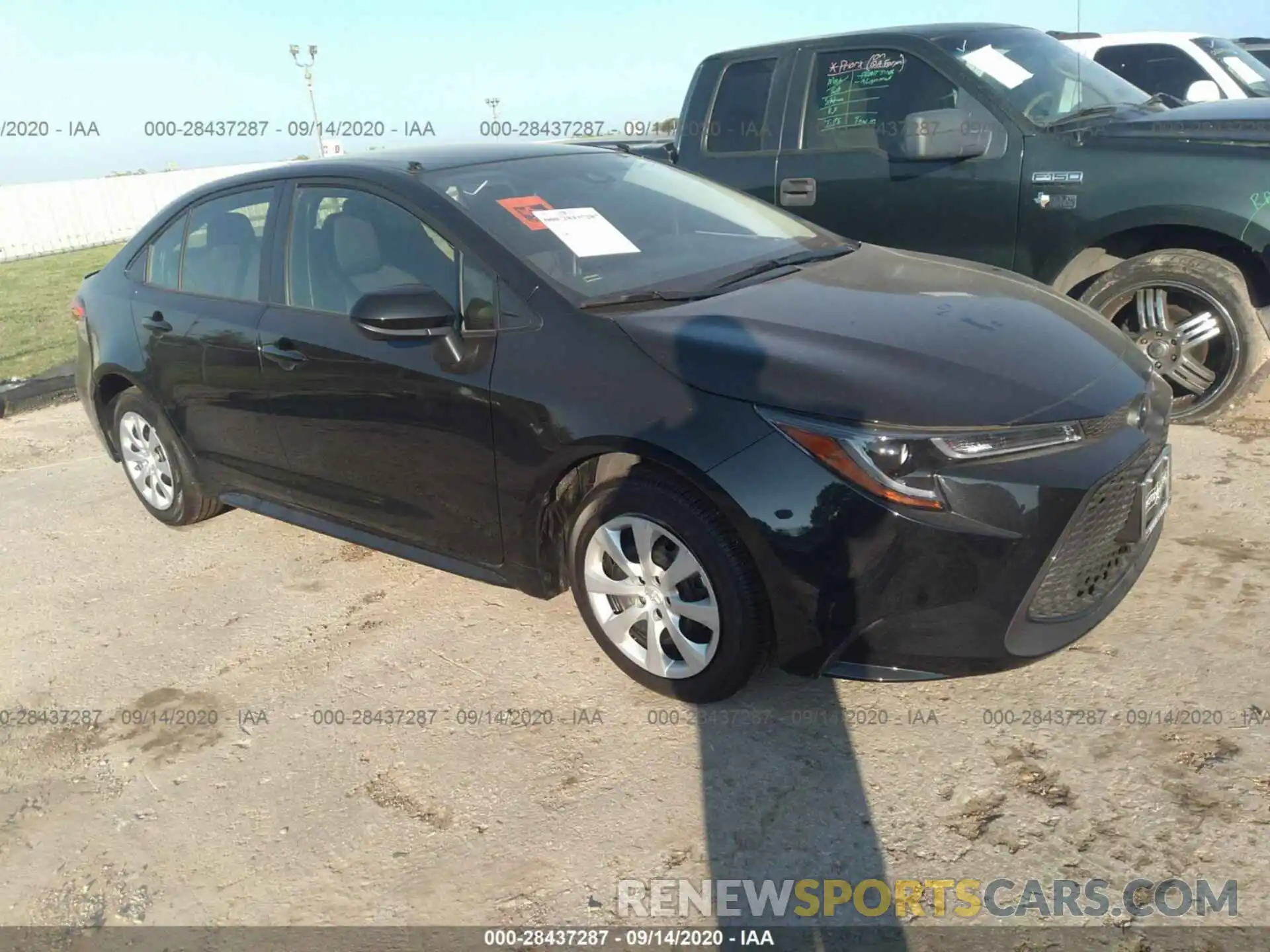 1 Photograph of a damaged car JTDEPMAE6MJ122591 TOYOTA COROLLA 2021