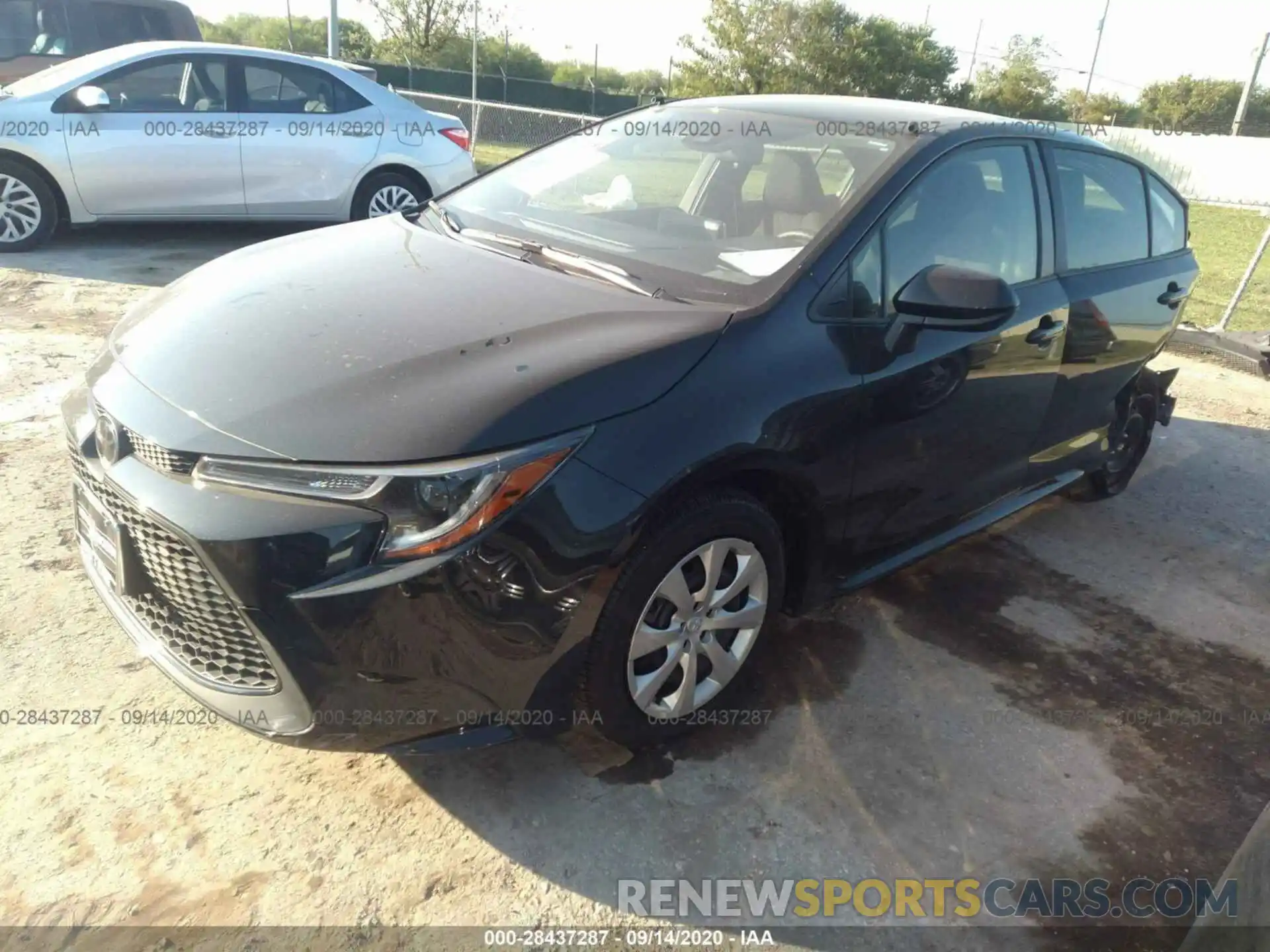 2 Photograph of a damaged car JTDEPMAE6MJ122591 TOYOTA COROLLA 2021