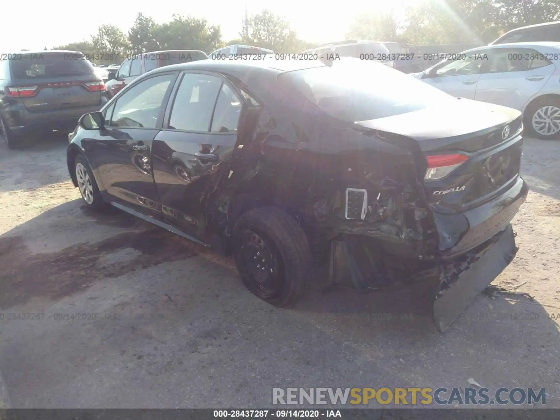 3 Photograph of a damaged car JTDEPMAE6MJ122591 TOYOTA COROLLA 2021