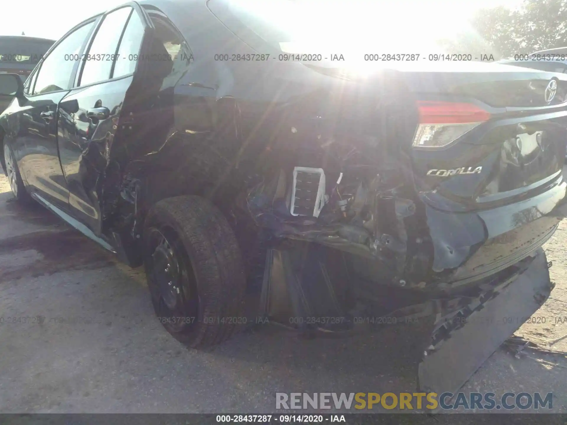 6 Photograph of a damaged car JTDEPMAE6MJ122591 TOYOTA COROLLA 2021