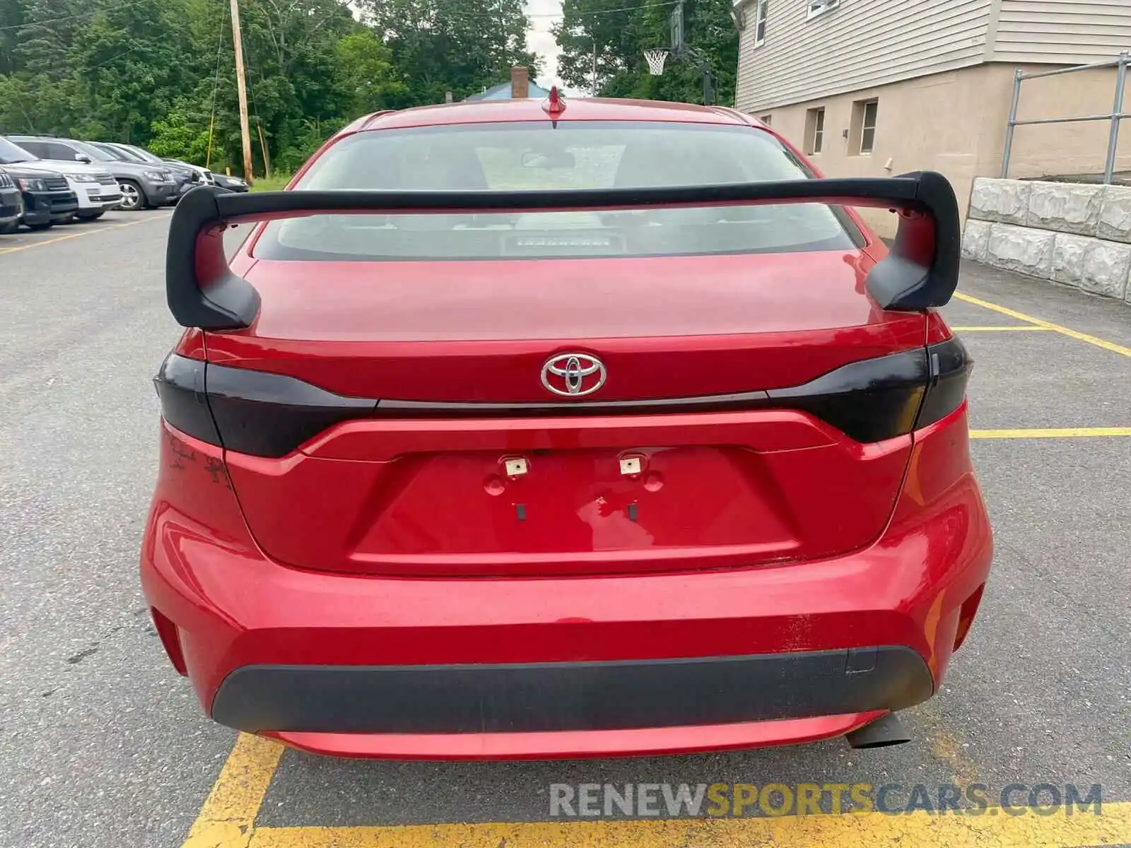 8 Photograph of a damaged car JTDEPMAE6MJ123918 TOYOTA COROLLA 2021