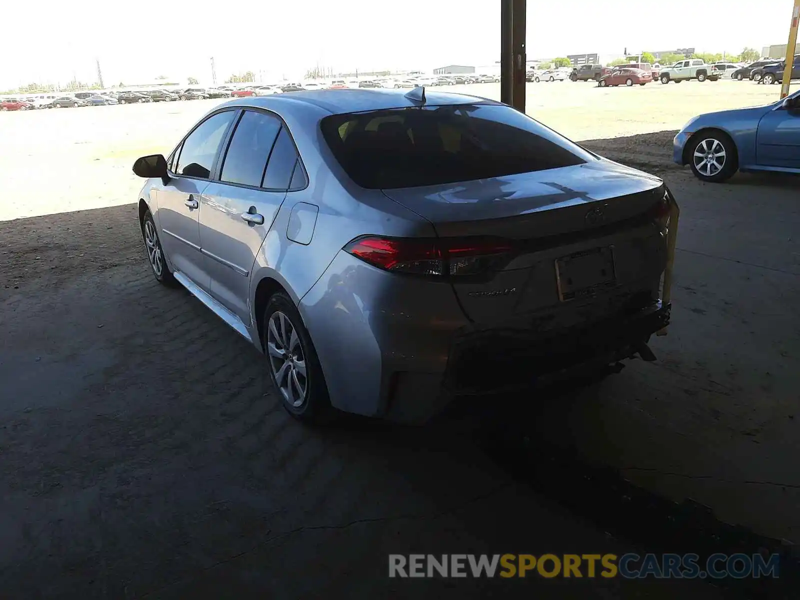 3 Photograph of a damaged car JTDEPMAE6MJ123921 TOYOTA COROLLA 2021