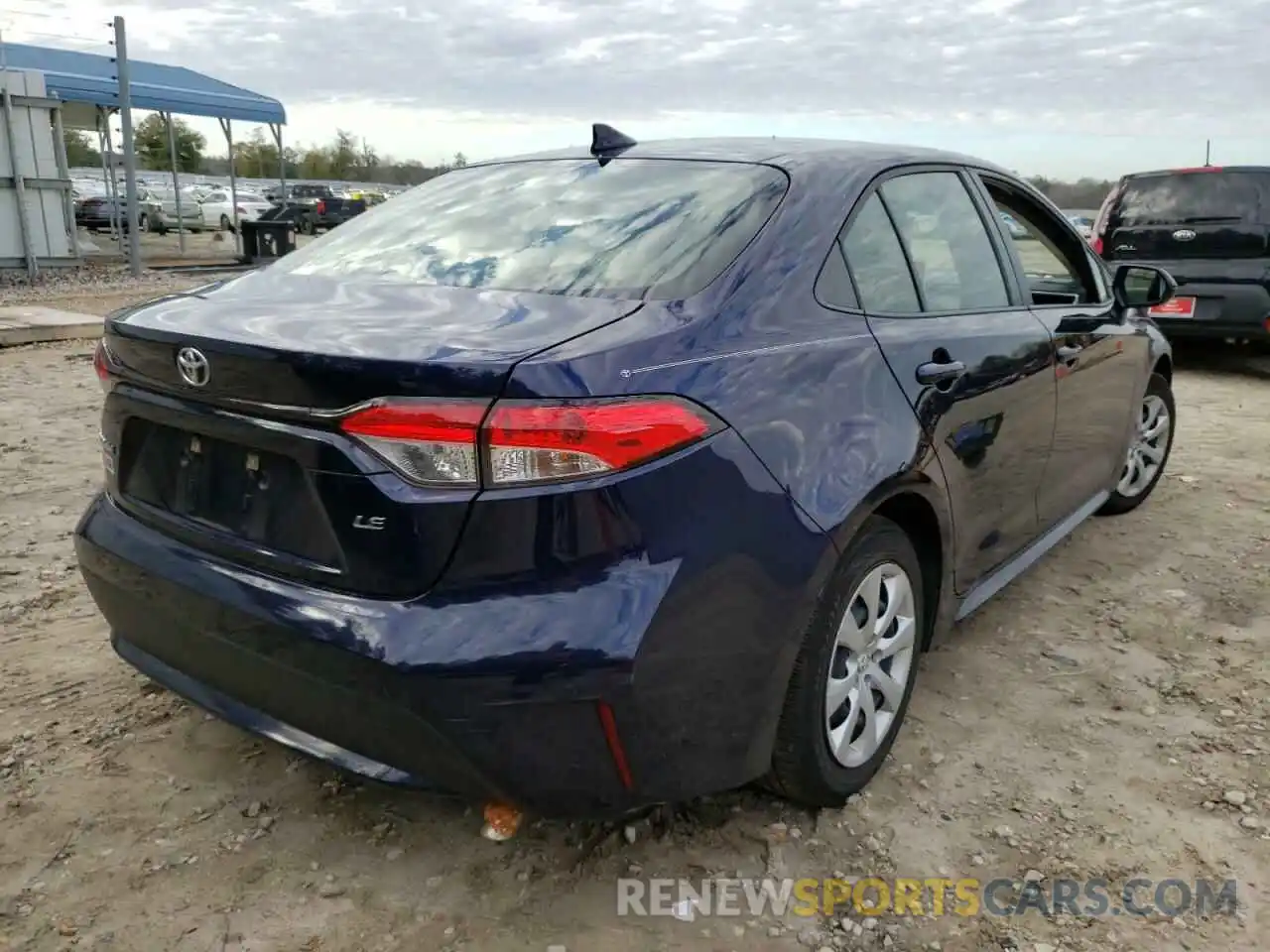 4 Photograph of a damaged car JTDEPMAE6MJ123949 TOYOTA COROLLA 2021