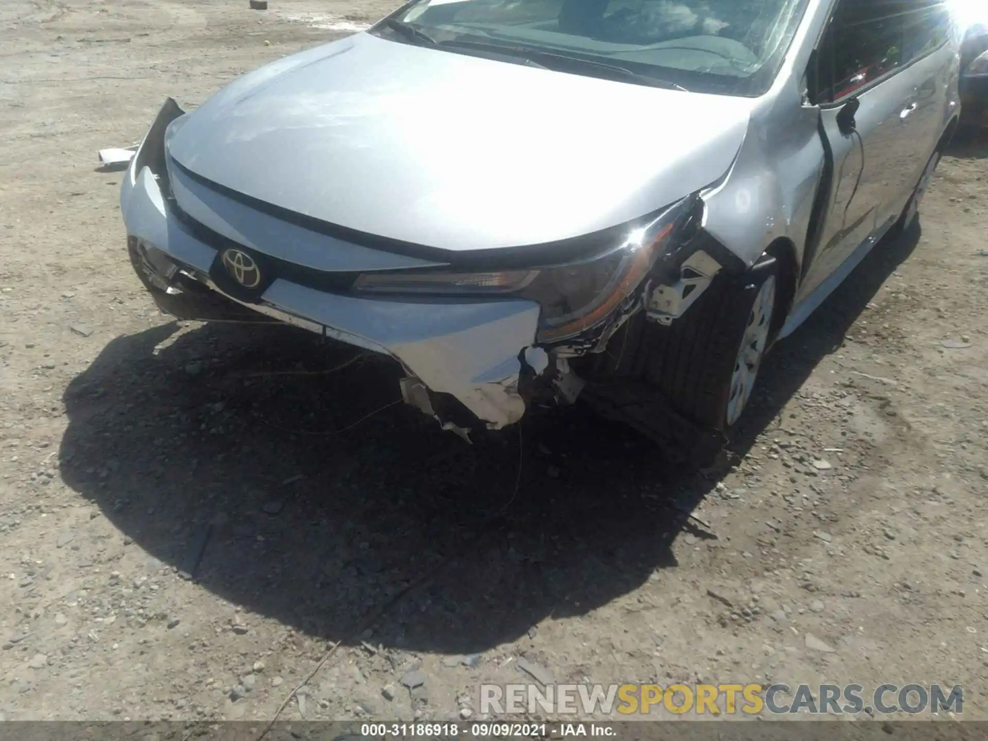 6 Photograph of a damaged car JTDEPMAE6MJ124177 TOYOTA COROLLA 2021