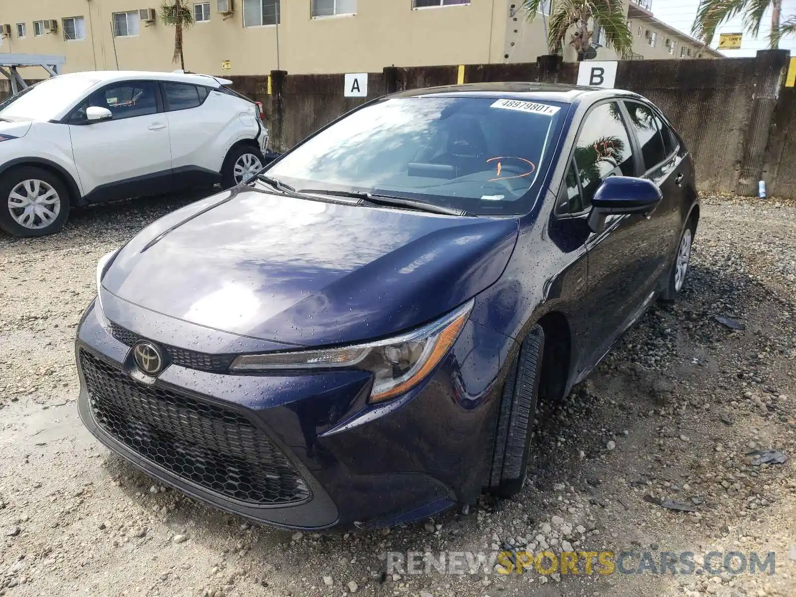 2 Photograph of a damaged car JTDEPMAE6MJ126043 TOYOTA COROLLA 2021