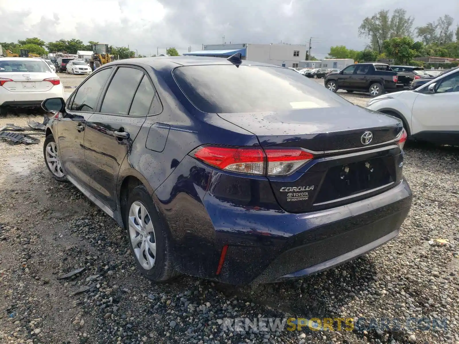 3 Photograph of a damaged car JTDEPMAE6MJ126043 TOYOTA COROLLA 2021