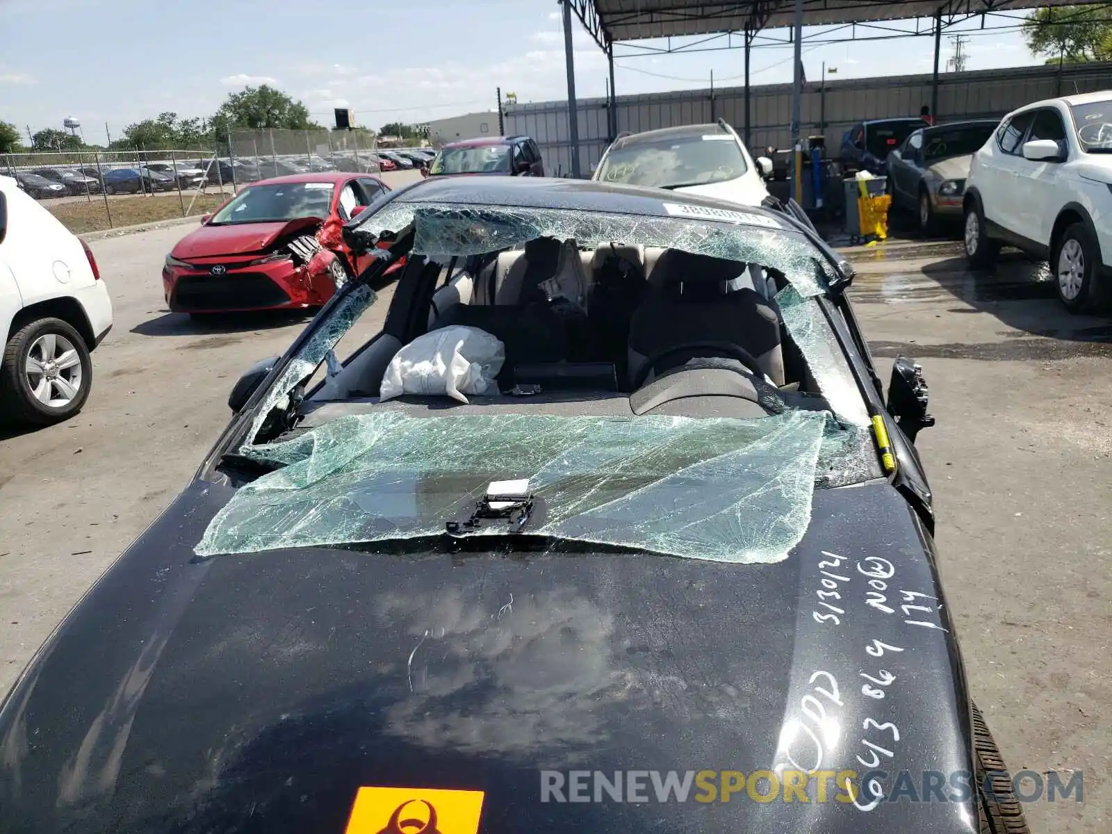 9 Photograph of a damaged car JTDEPMAE6MJ126303 TOYOTA COROLLA 2021