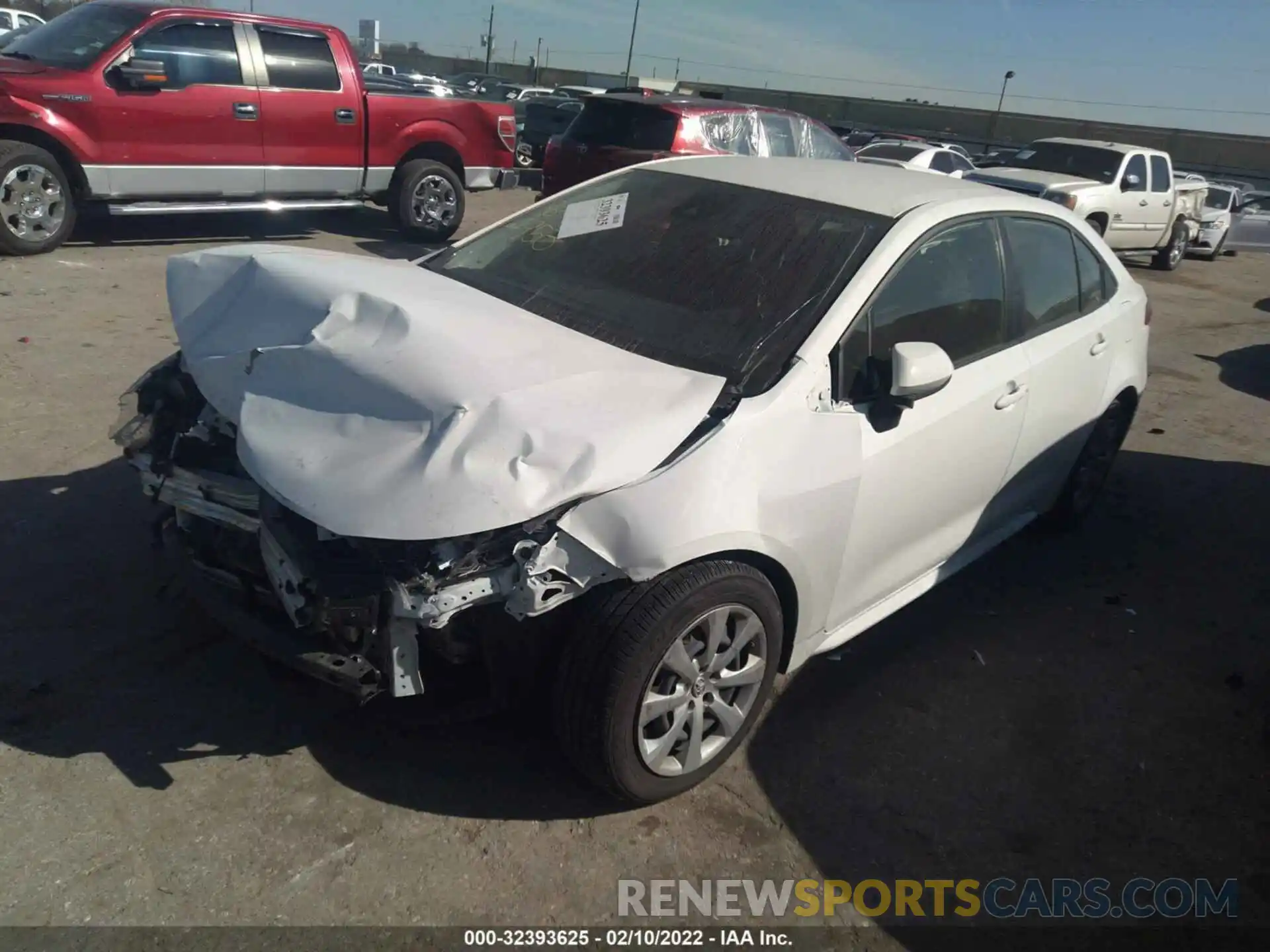 2 Photograph of a damaged car JTDEPMAE6MJ126611 TOYOTA COROLLA 2021