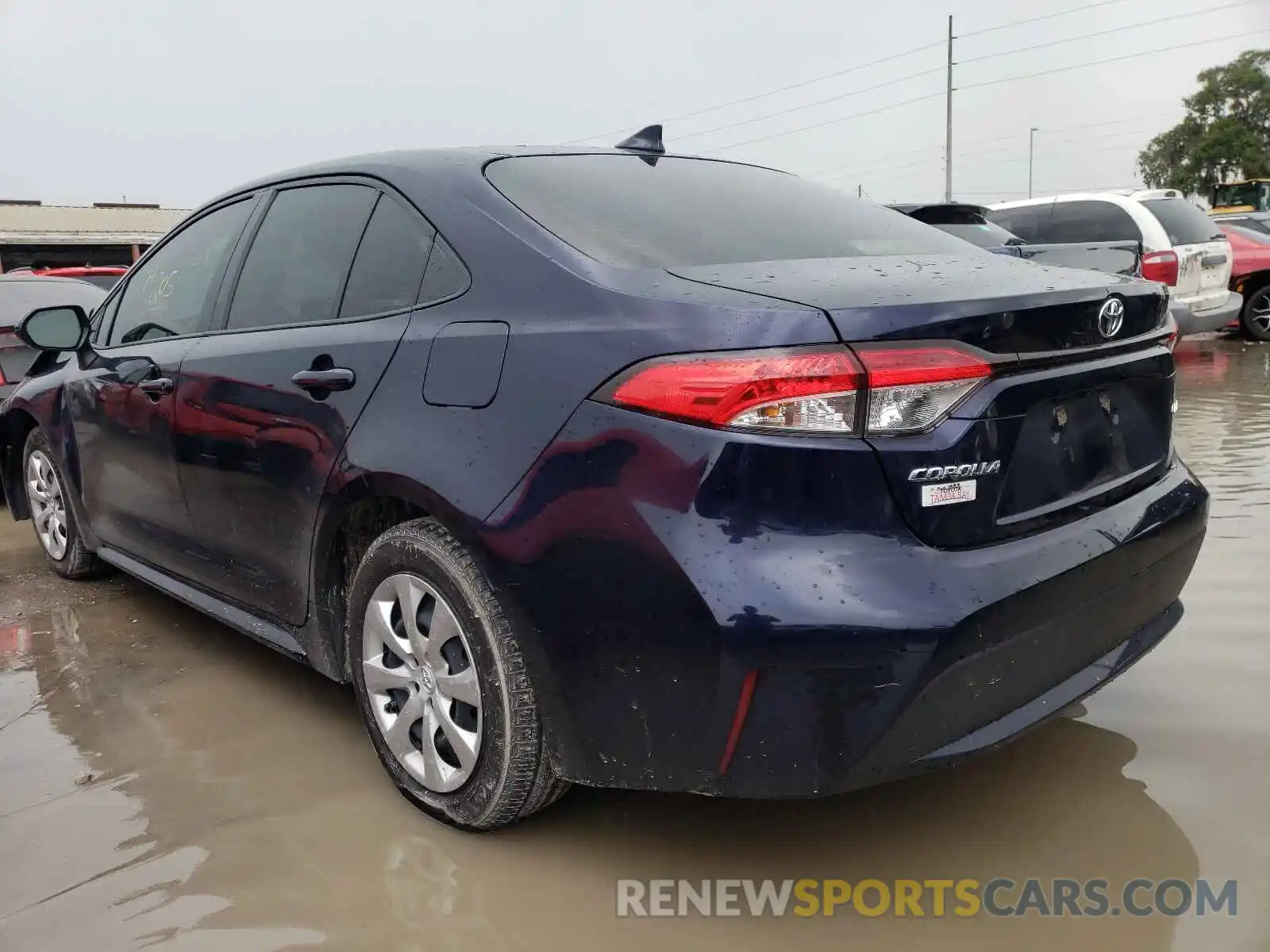 3 Photograph of a damaged car JTDEPMAE6MJ127080 TOYOTA COROLLA 2021