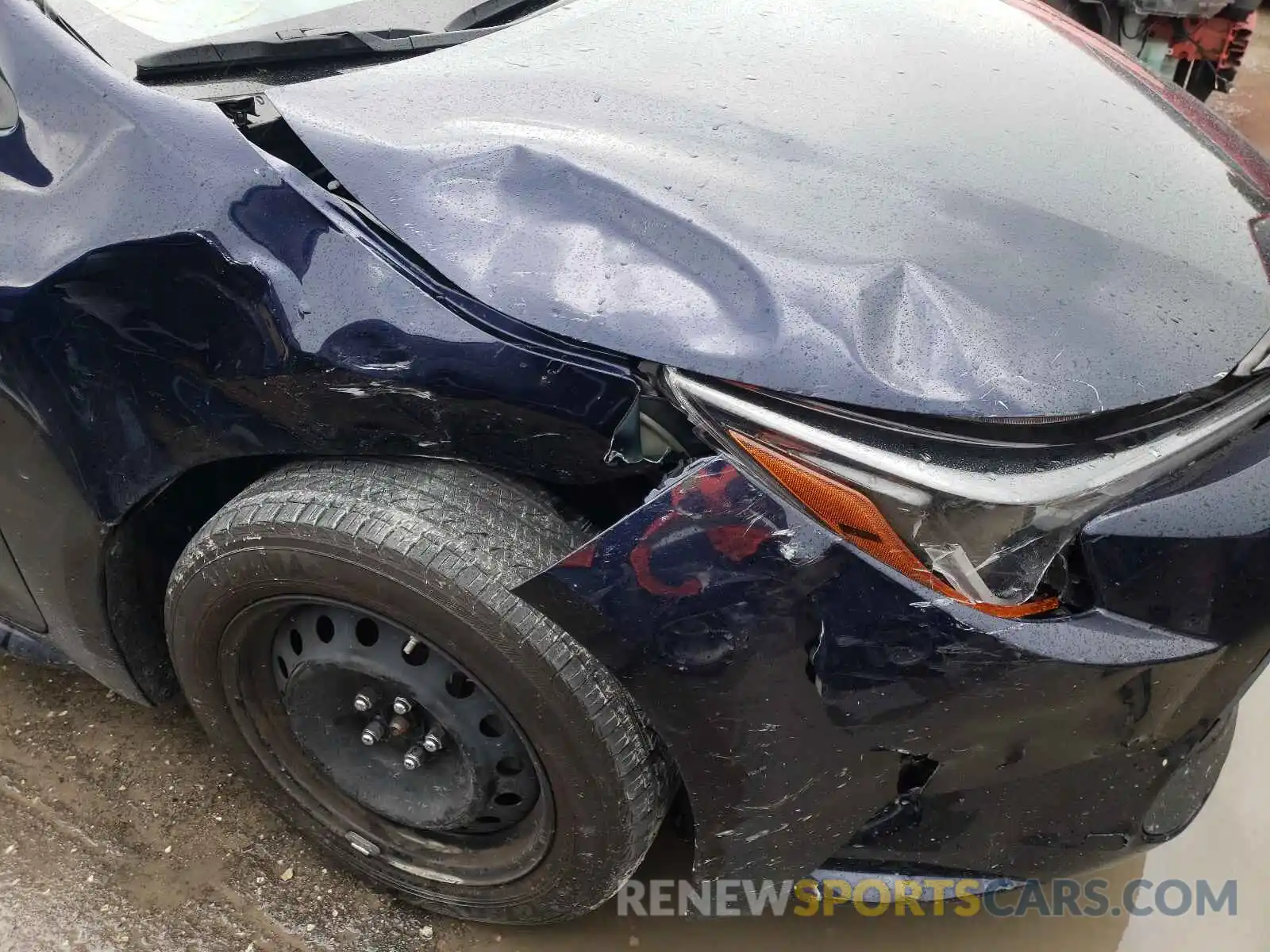 9 Photograph of a damaged car JTDEPMAE6MJ127080 TOYOTA COROLLA 2021