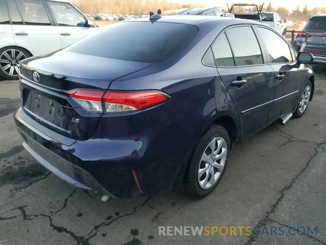 4 Photograph of a damaged car JTDEPMAE6MJ131176 TOYOTA COROLLA 2021