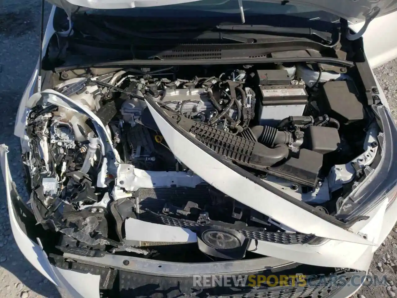 7 Photograph of a damaged car JTDEPMAE6MJ135535 TOYOTA COROLLA 2021