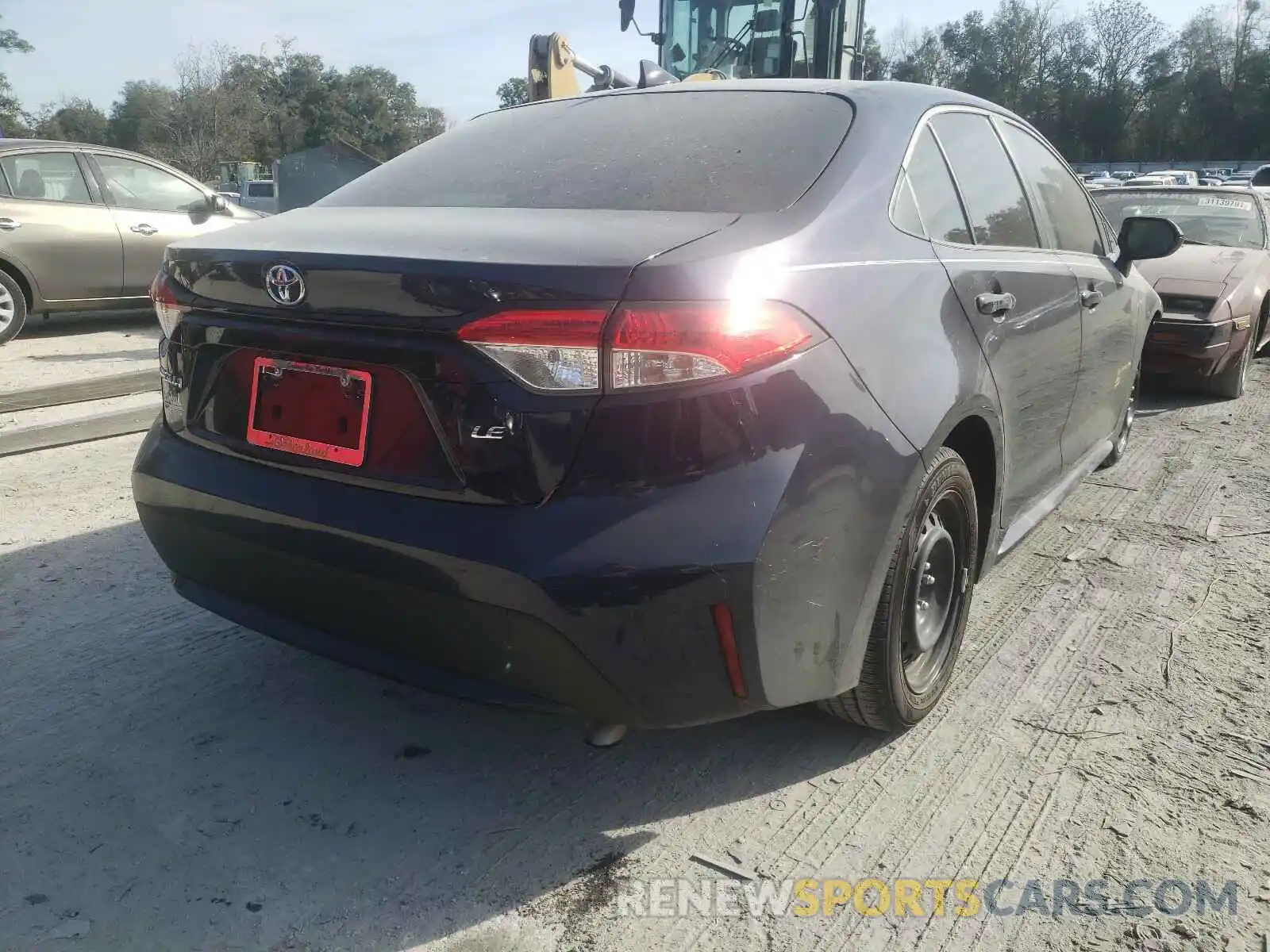 4 Photograph of a damaged car JTDEPMAE6MJ136815 TOYOTA COROLLA 2021