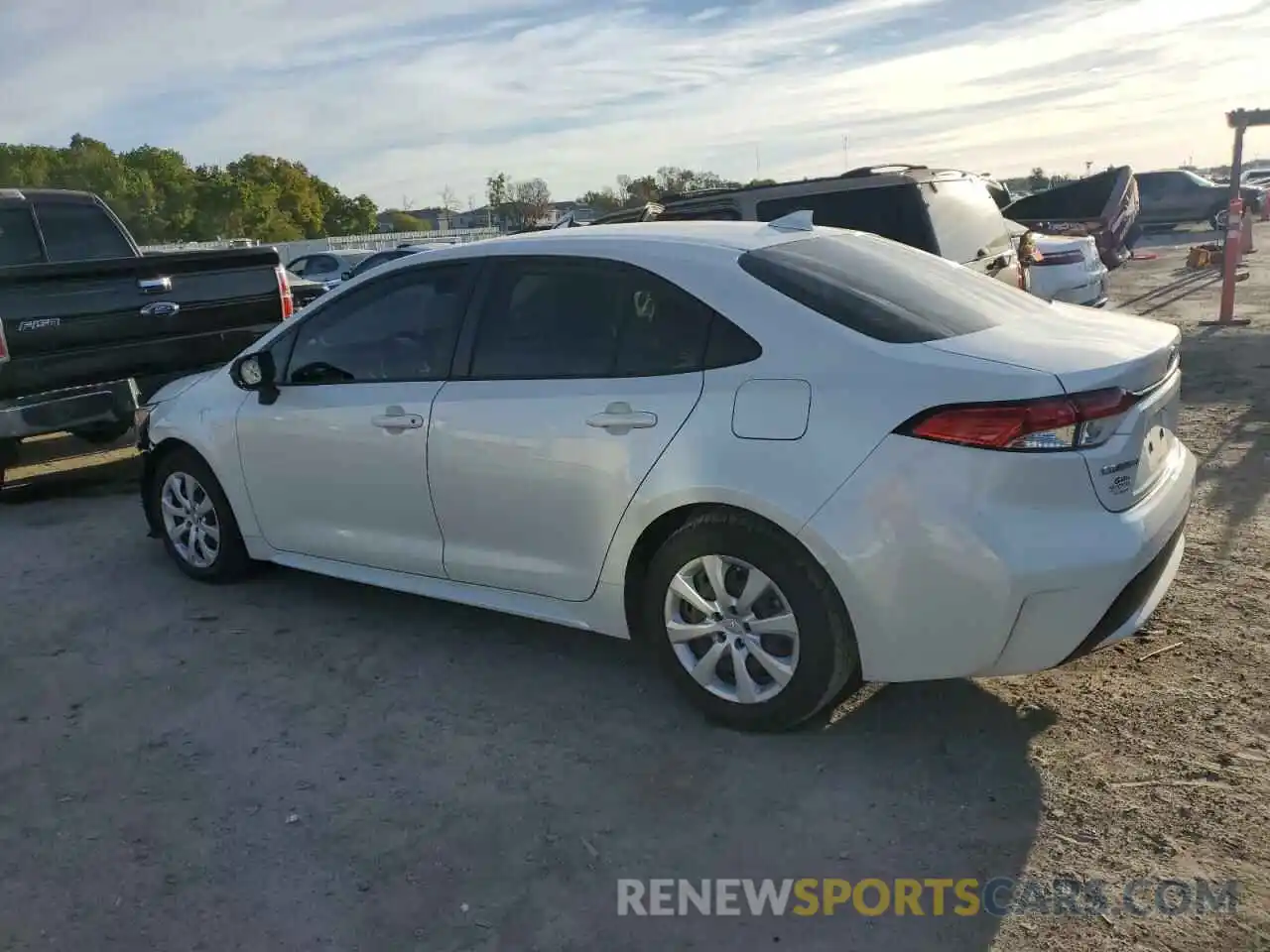 2 Photograph of a damaged car JTDEPMAE6MJ140363 TOYOTA COROLLA 2021