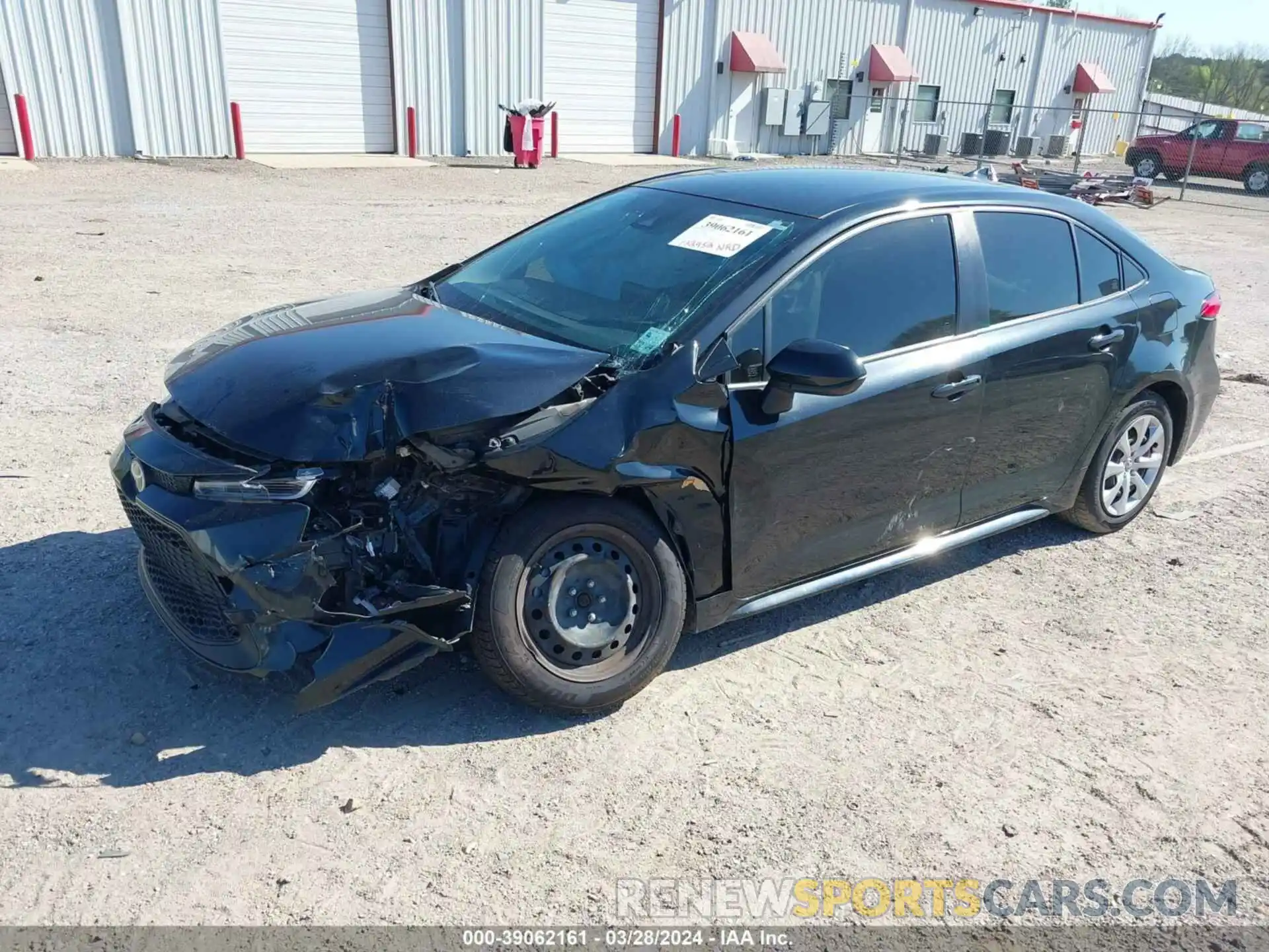 2 Photograph of a damaged car JTDEPMAE6MJ140962 TOYOTA COROLLA 2021