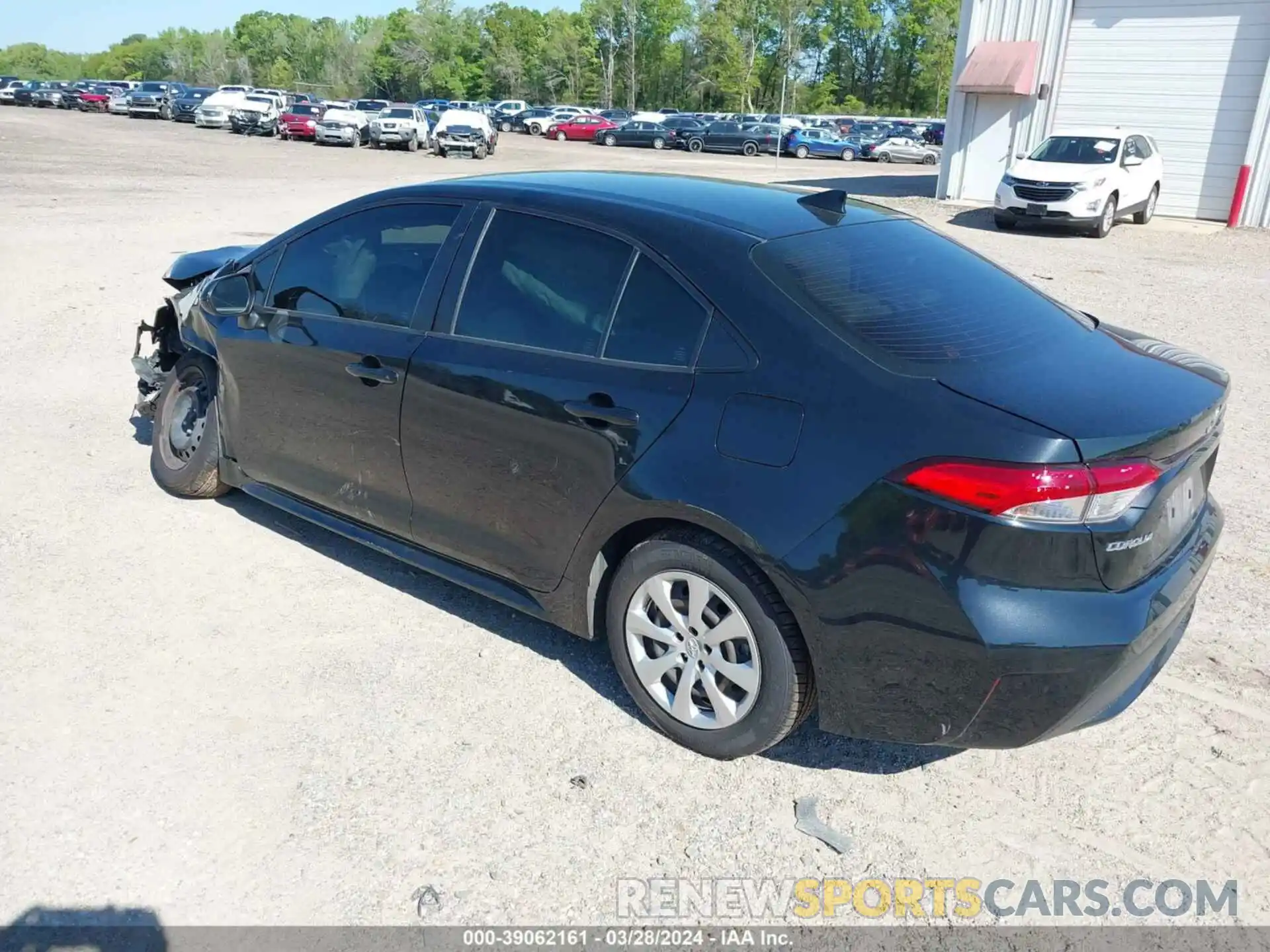 3 Photograph of a damaged car JTDEPMAE6MJ140962 TOYOTA COROLLA 2021