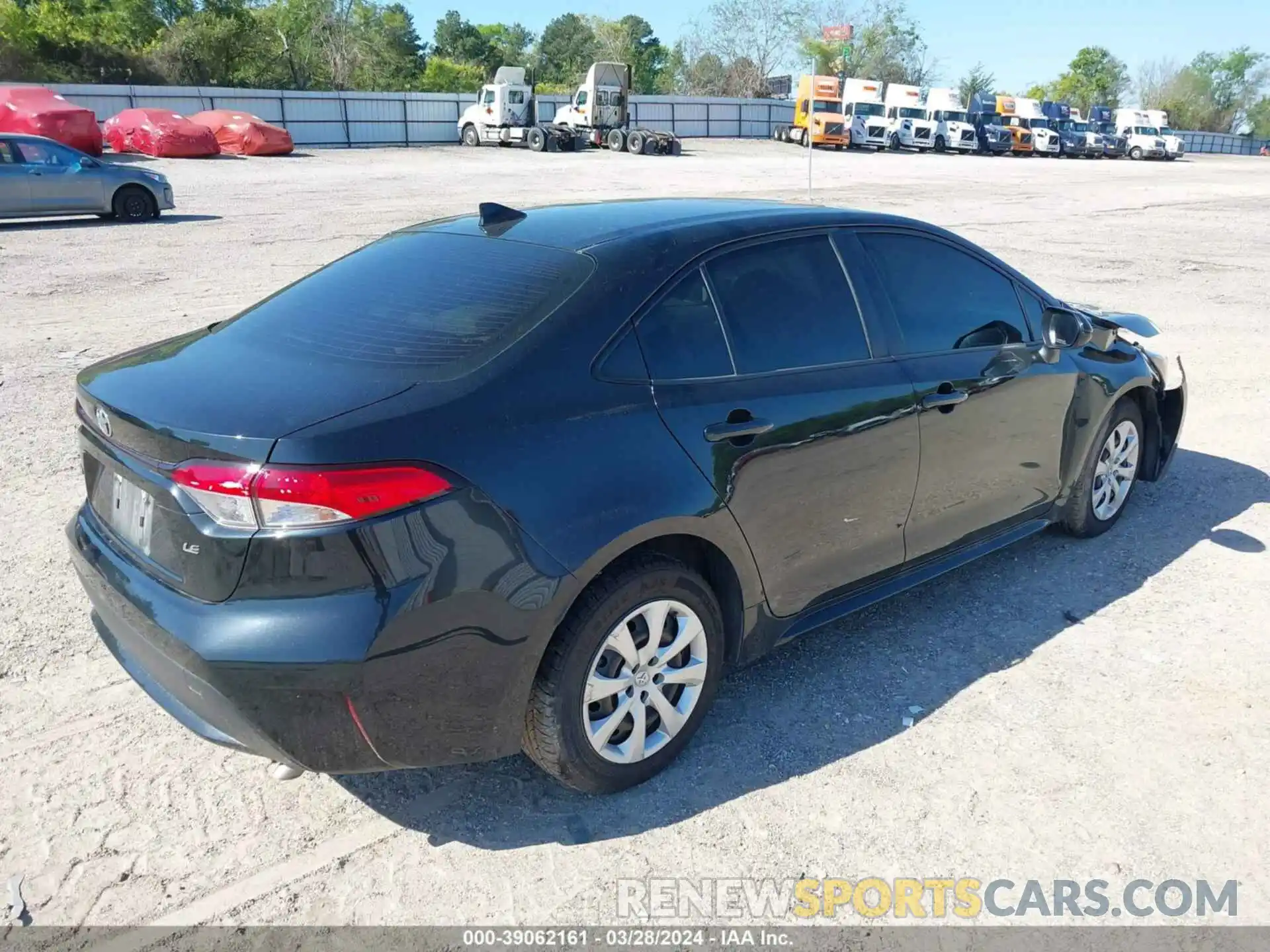 4 Photograph of a damaged car JTDEPMAE6MJ140962 TOYOTA COROLLA 2021